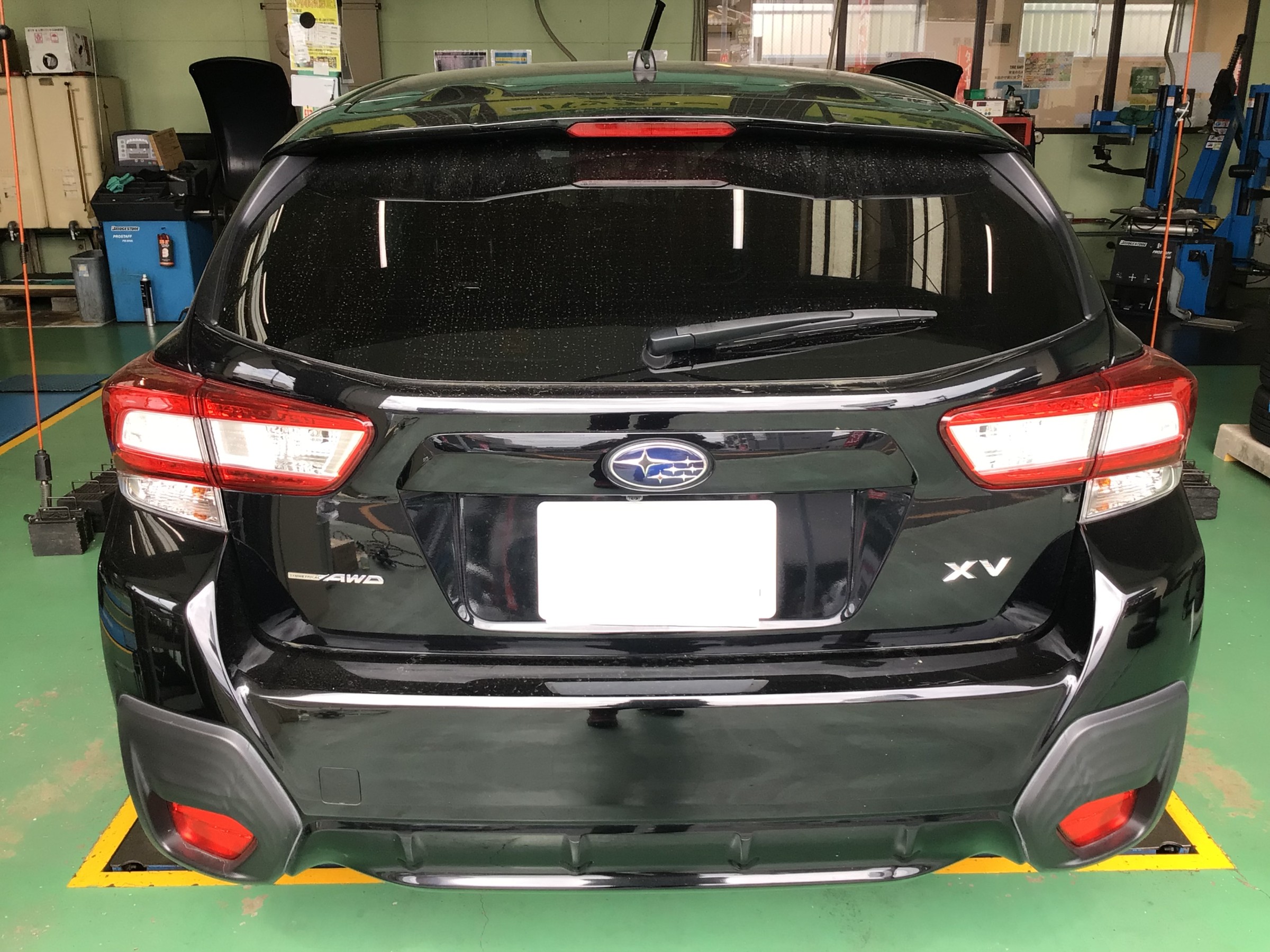 スバル　XV　プレイズRVⅡタイヤ交換タイヤ館廿日市