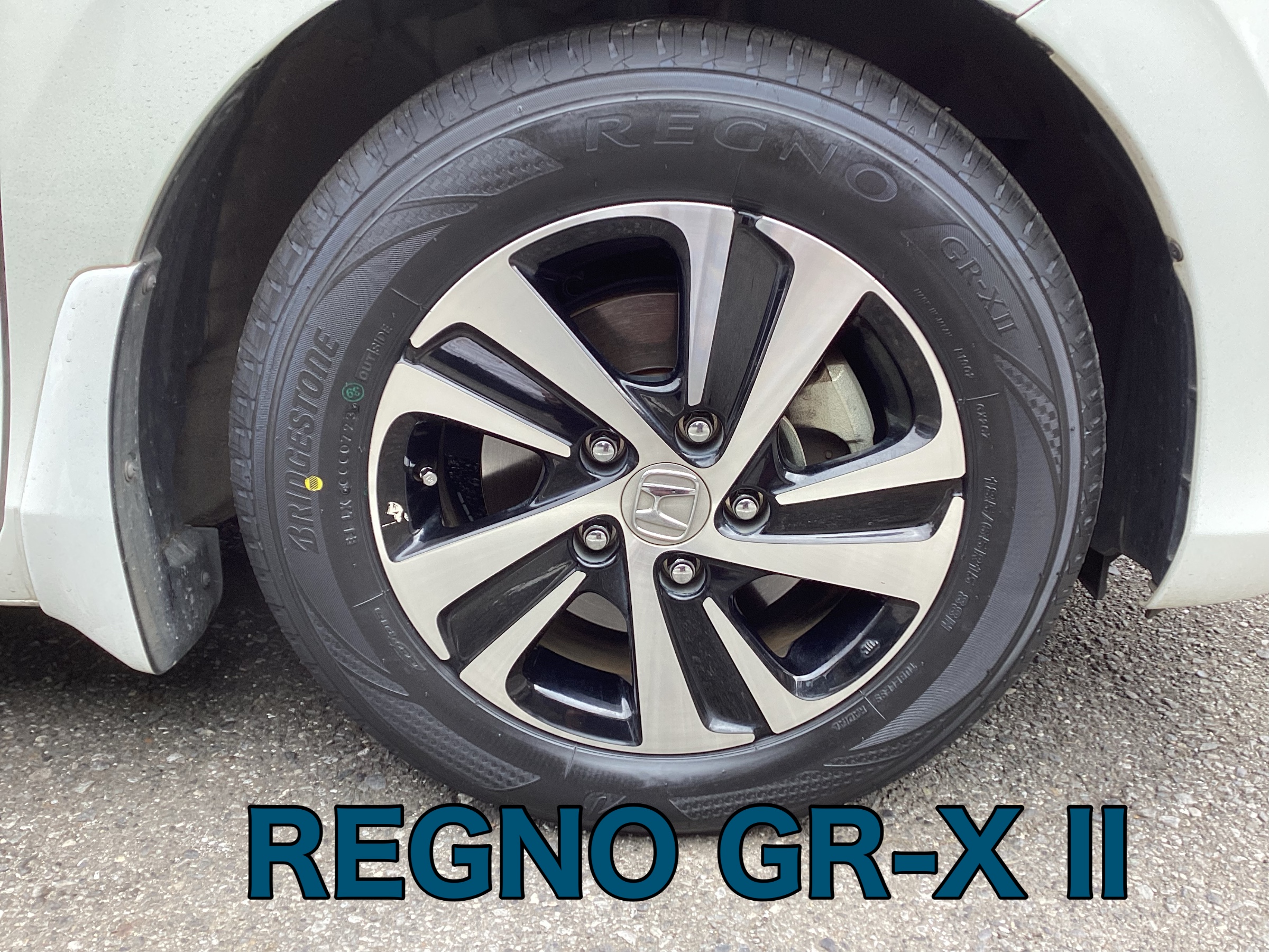 185/65R15 BRIDGESTONE 淡 ホンダ フリード純正ホイールセット