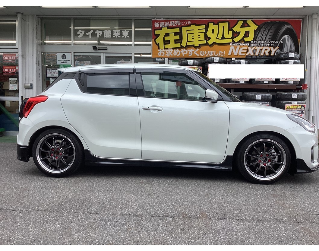 スイフトスポーツ【ZC33S】×WORK EMOTION 【ZR10】 アルミ