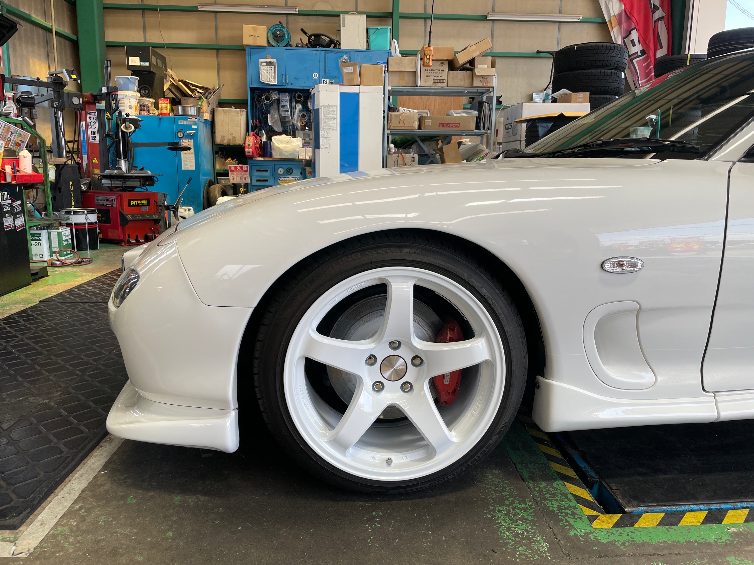 RX7 フェンダーグリル RX-7 融かし 両側