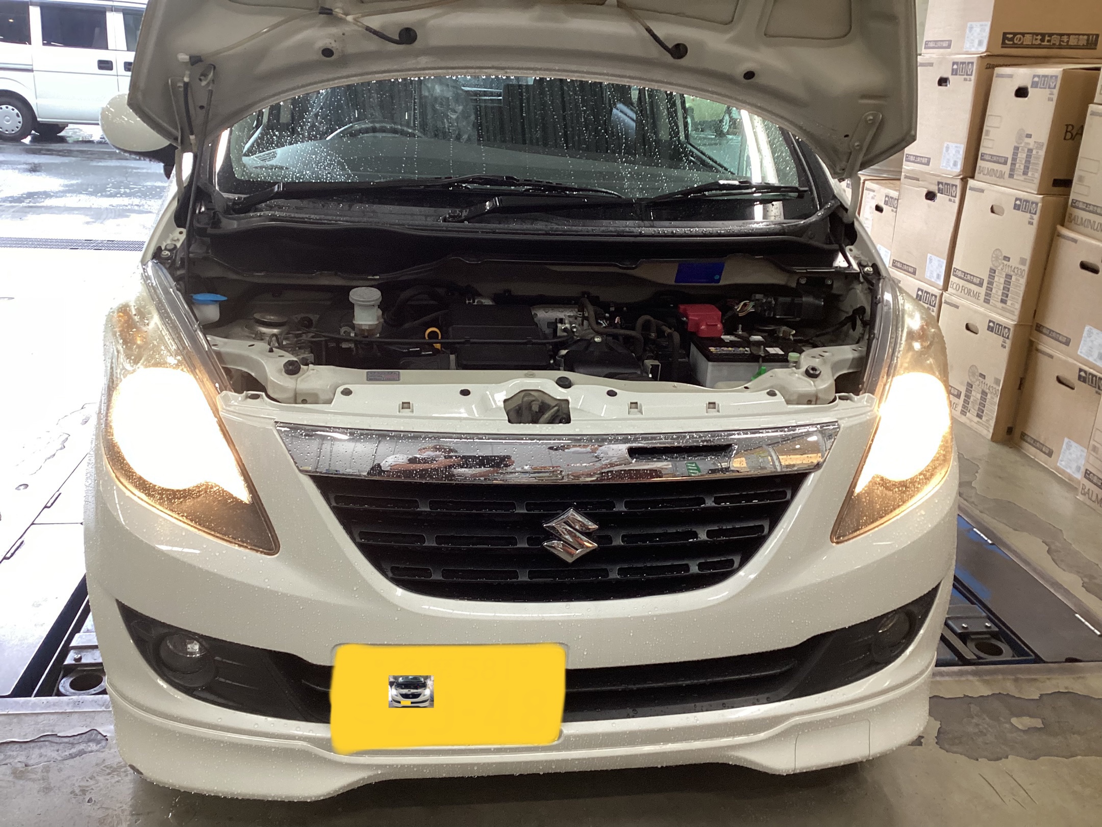 ぷりのすけ　スズキセルボSR希少ヘッドライト左右 ぷりのすけ スズキセルボSR希少ヘッドライト左右 ぷりのすけ