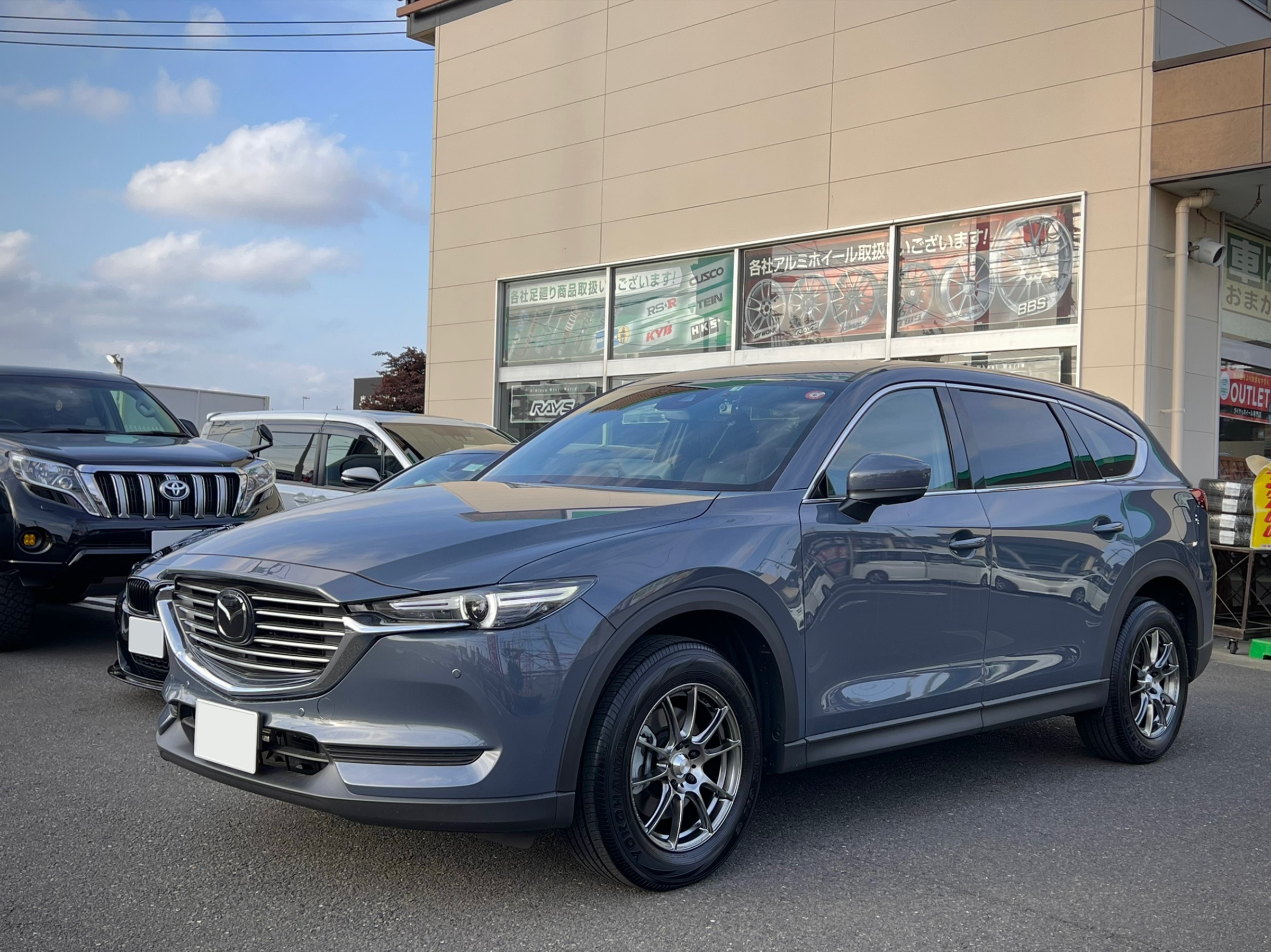 CX-8 軽量ホイール SA25R 装着。 | 店舗おススメ情報 | タイヤ館 綾瀬