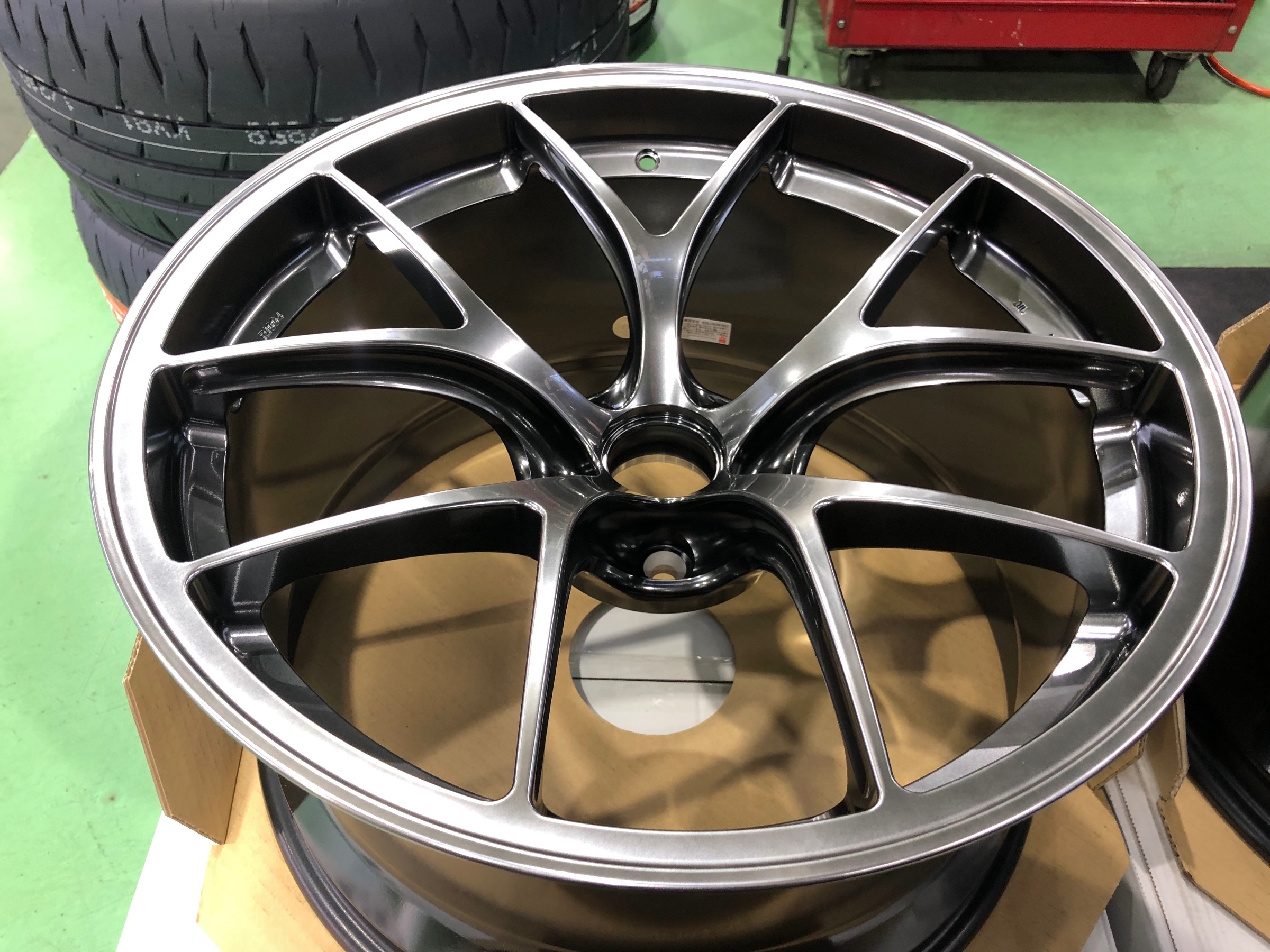 BBS RI-D DURA 20インチ 超超ジュラルミン RI042 / POTENZA S007A