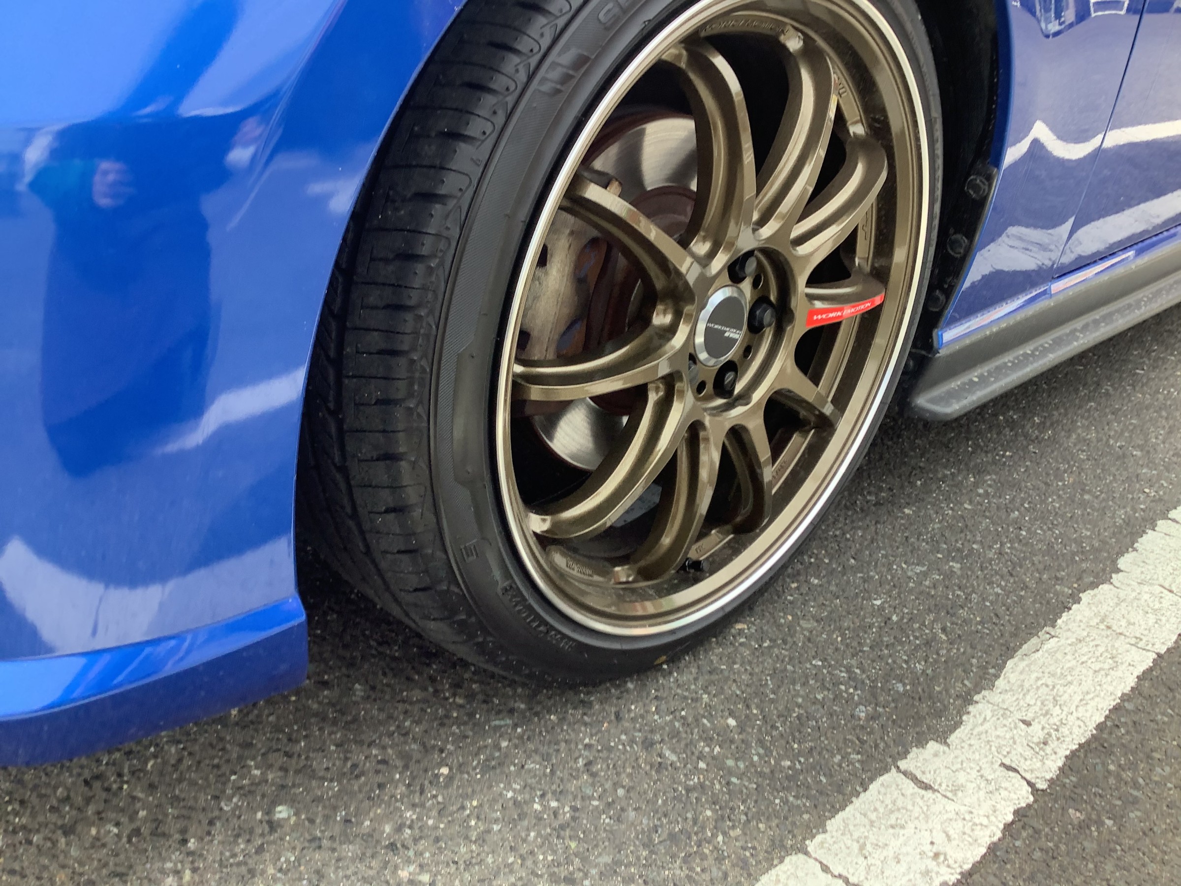 決まりました)夏タイヤ、WORKホイール