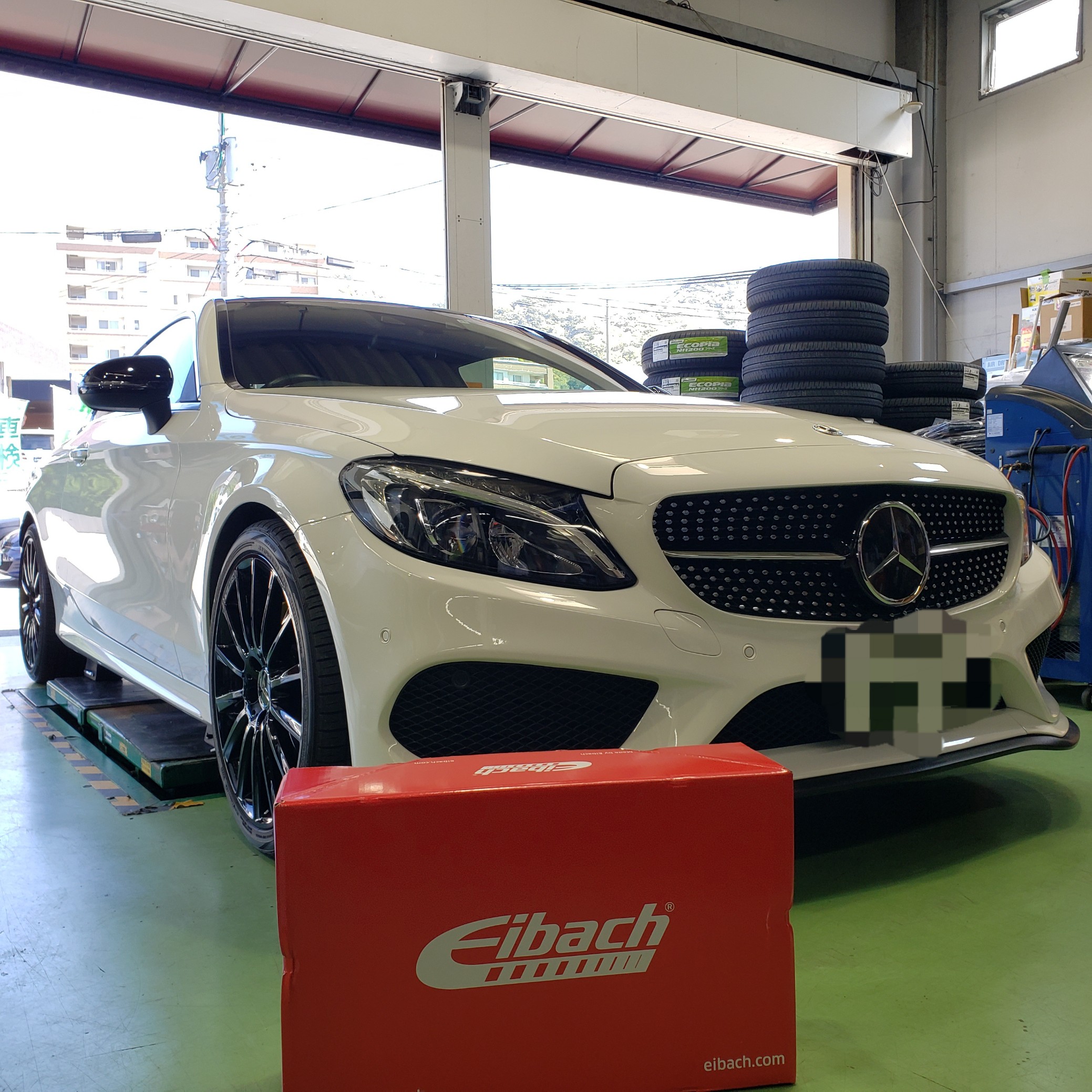 メルセデスベンツ W205 C180 クーペ アイバッハ プロキット取り付け