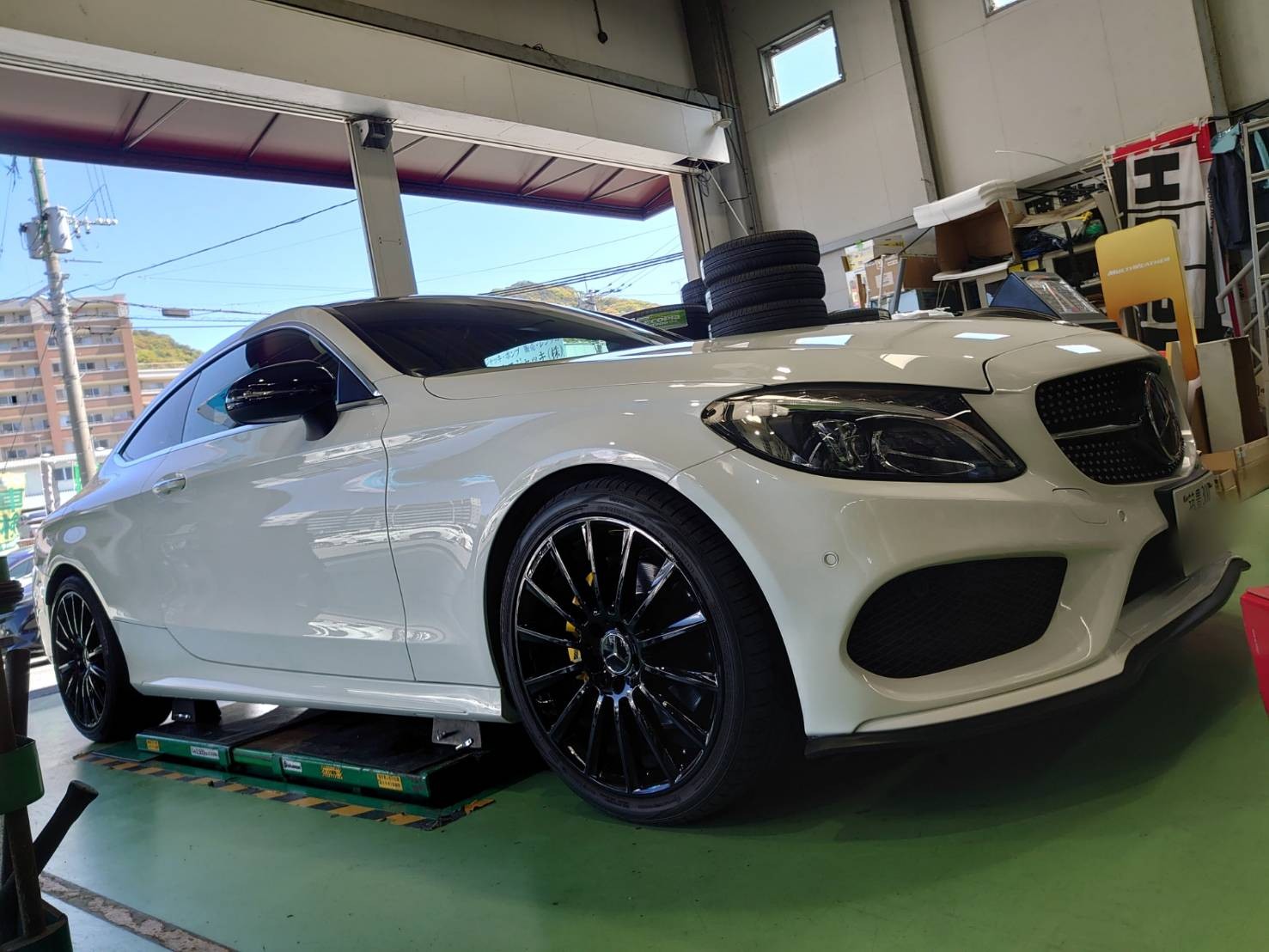 メルセデスベンツ W205 C180 クーペ アイバッハ プロキット取り付け
