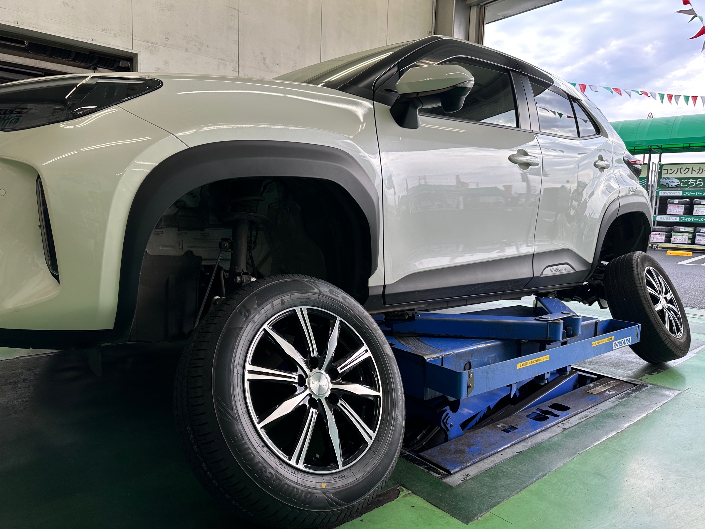 TOYOTA・YARIS CROSS・MXPJ10】タイヤホイール交換 | トヨタ ヤリス