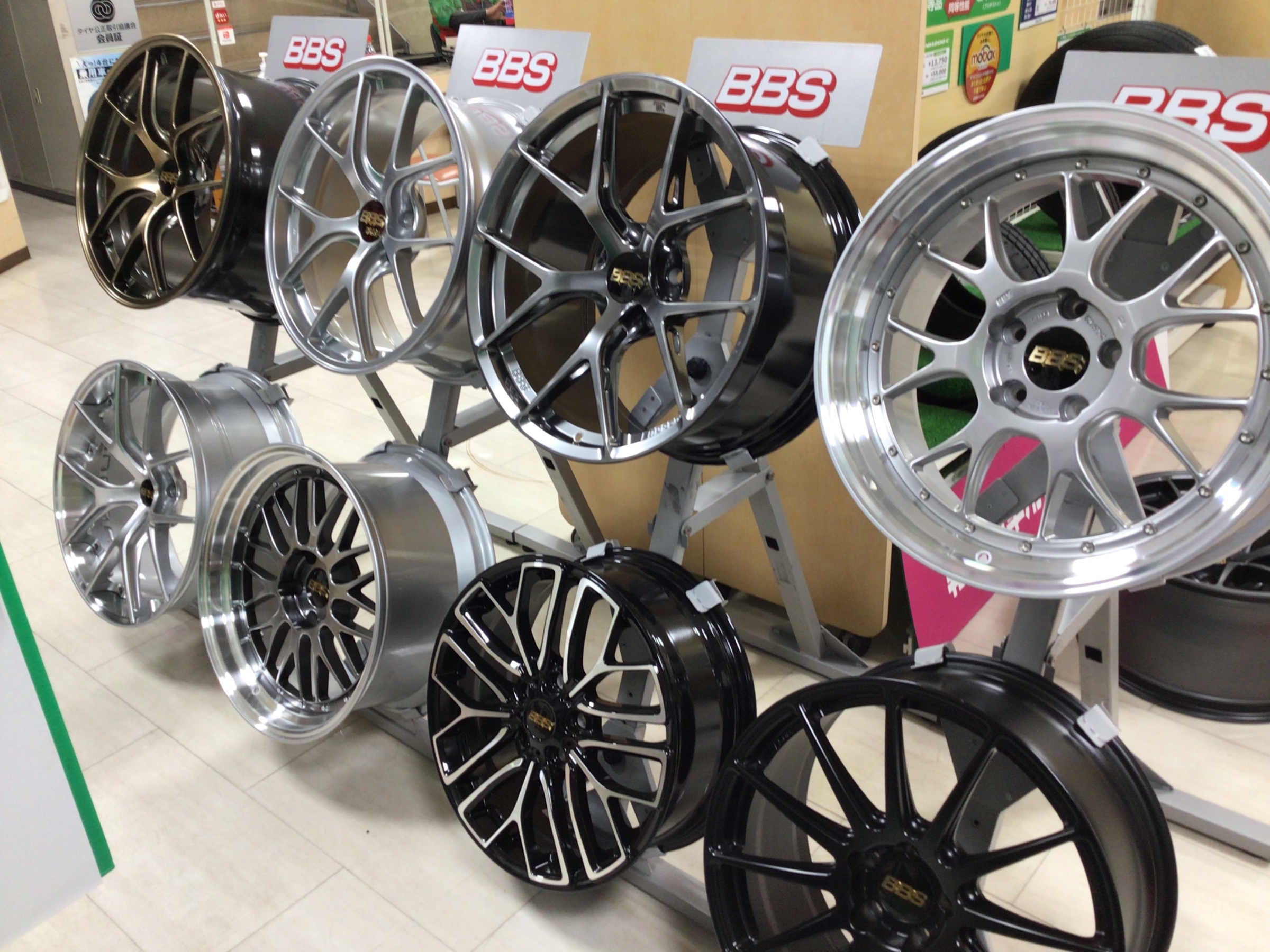 福山　ホイール　BBS