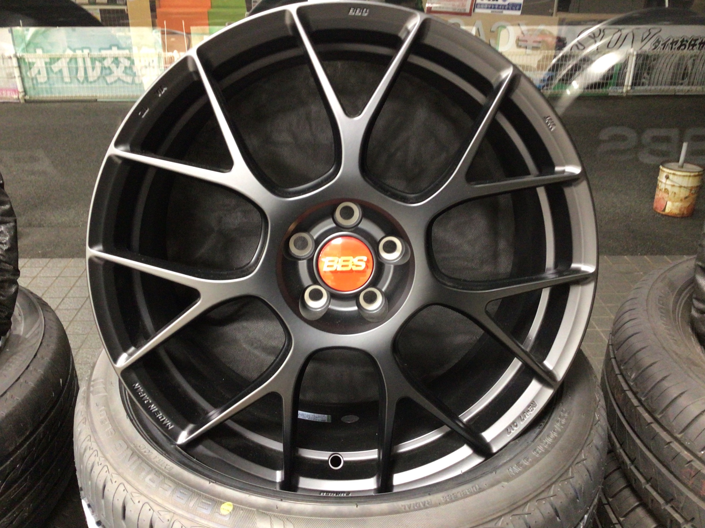 86 ホイール　BBS 限定　マッドブラック　福山