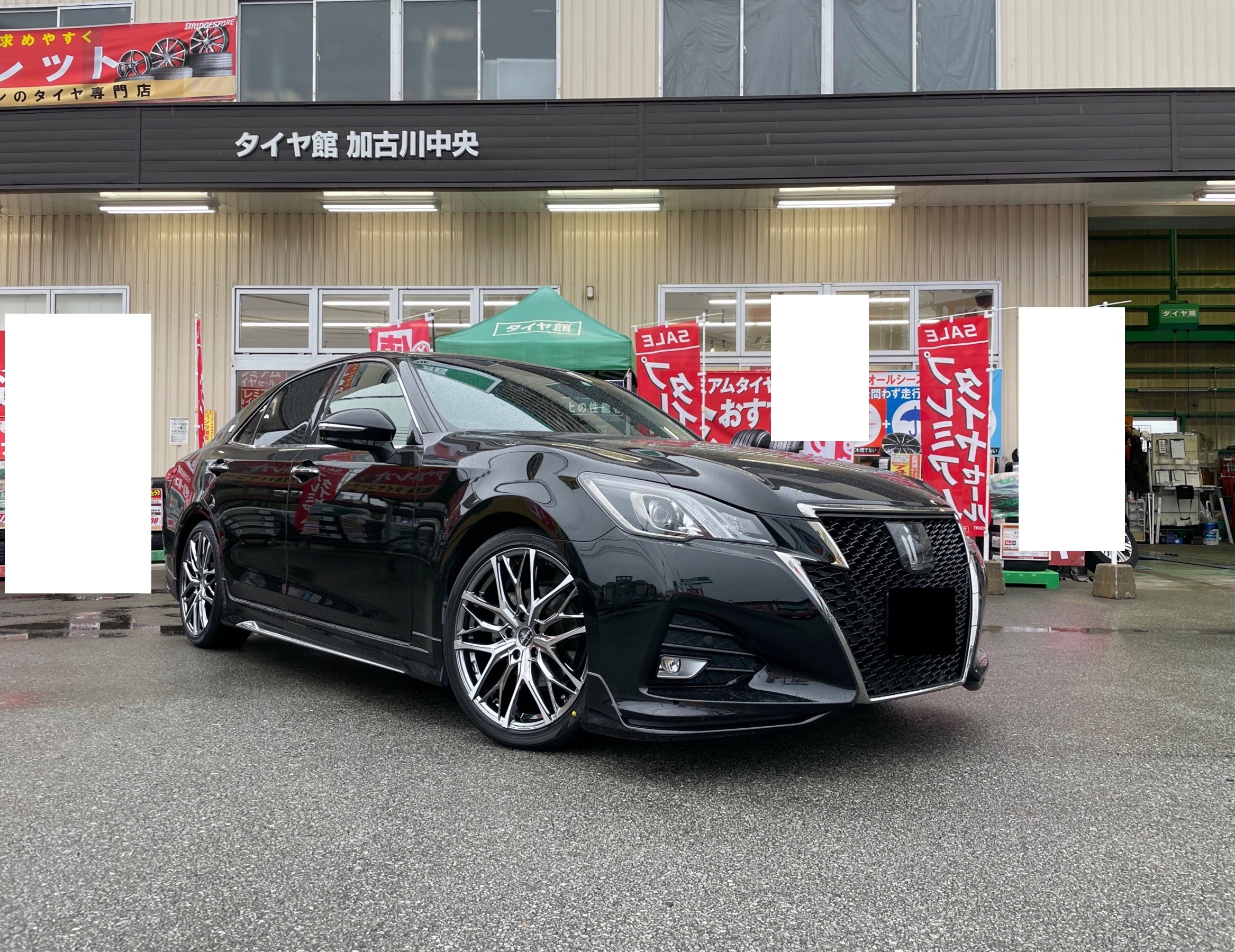 210系クラウン 19インチクレンツェでドレスアップ！見た目カッコよく