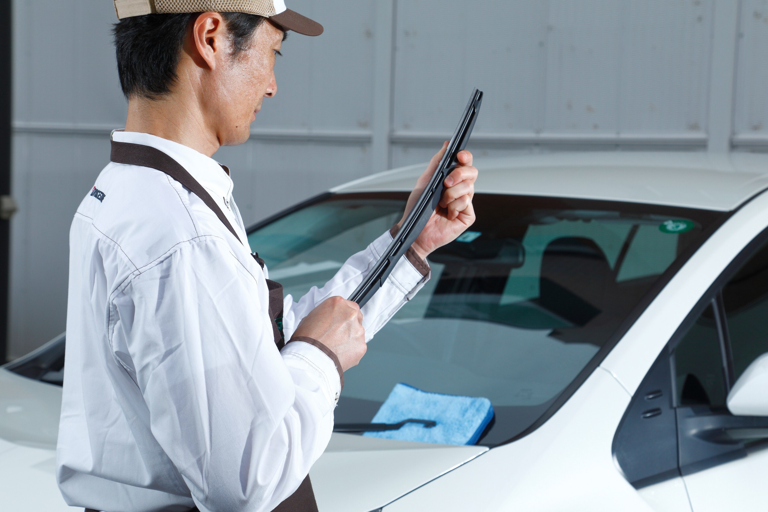 ブリヂストン　タイヤ館下松店　ワイパー交換