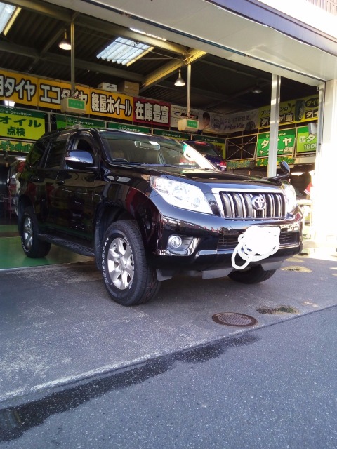 150プラド に A/T 001 取り付けました(^^)/ | トヨタ ランドクルーザー