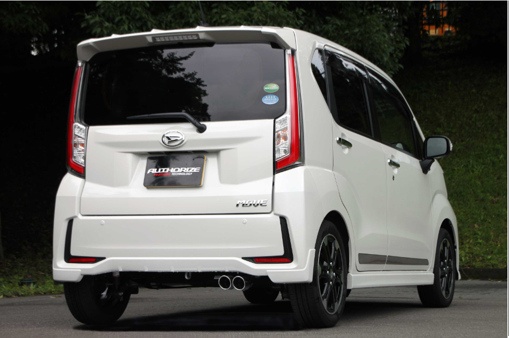 ダイハツ ムーヴ LA150】☆マフラー交換☆フジツボがオススメ ダイハツ ムーヴ LA150】☆マフラー交換☆フジツボがオススメ