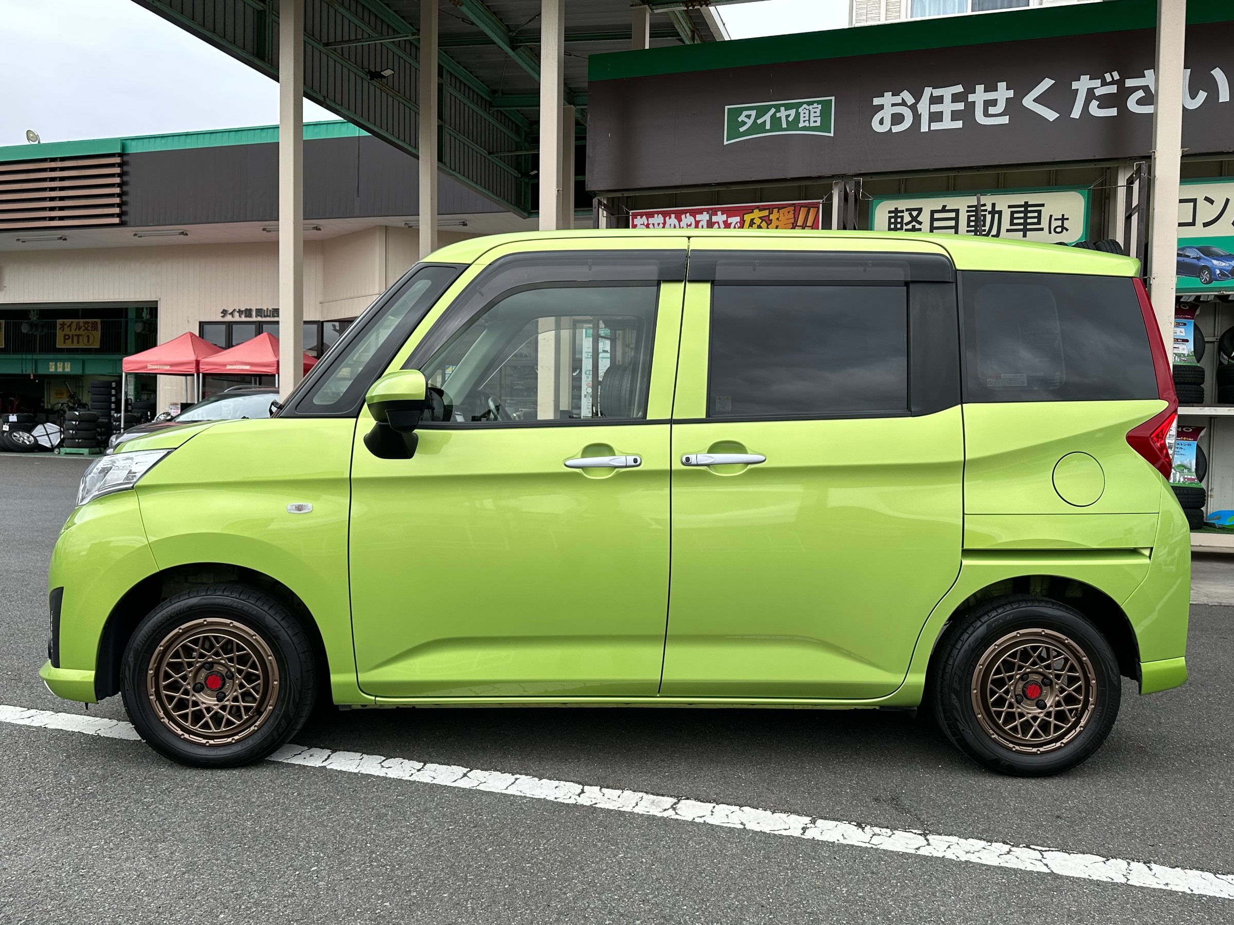 トヨタ・ルーミーにWedsホイール新作マッドヴァンス【MUD VANCE09