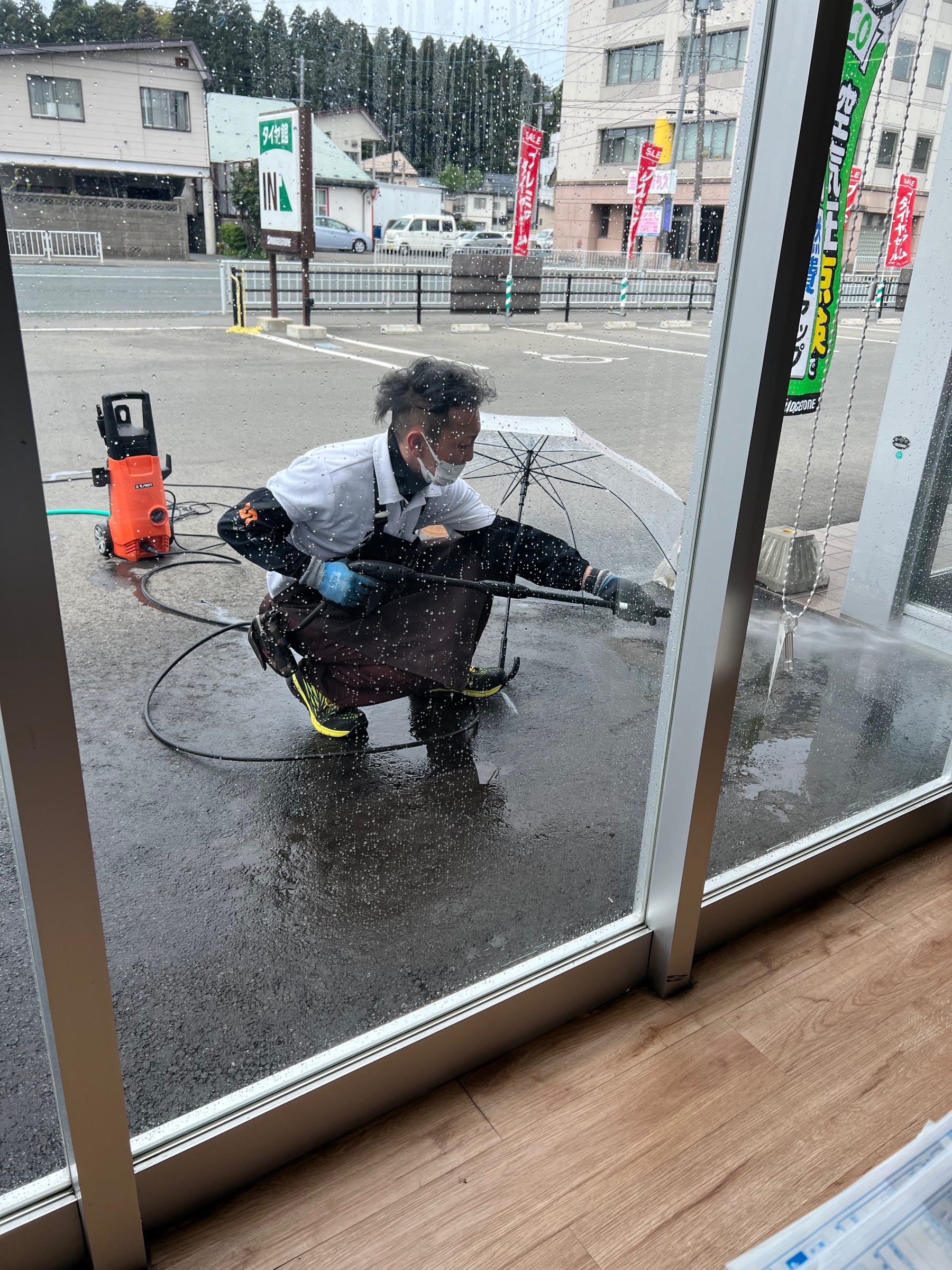 スタッフ撮影です｡