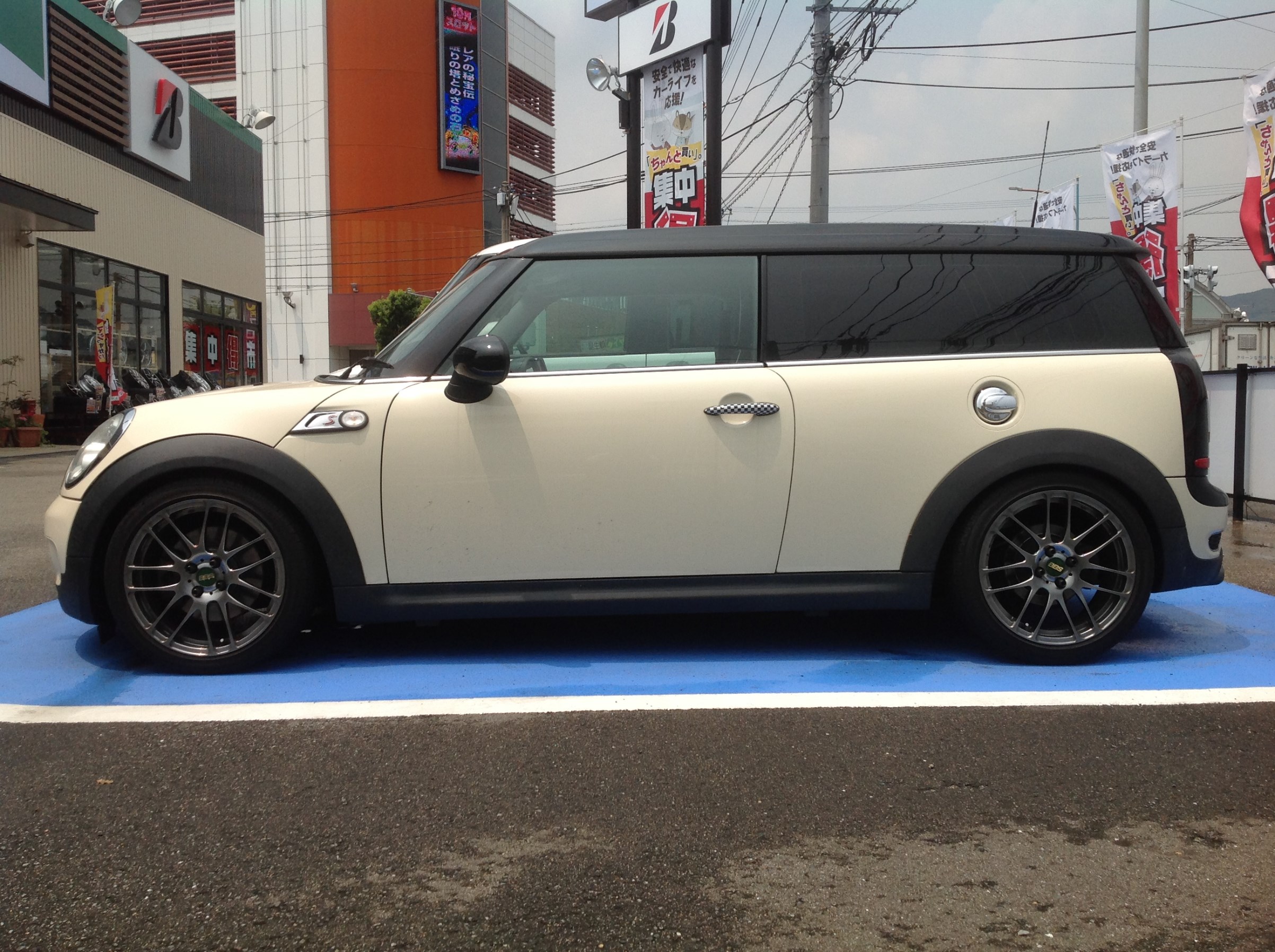 ＢＭＷミニ【Ｒ55】 スプリング交換＆アライメント調整 | BMW MINI