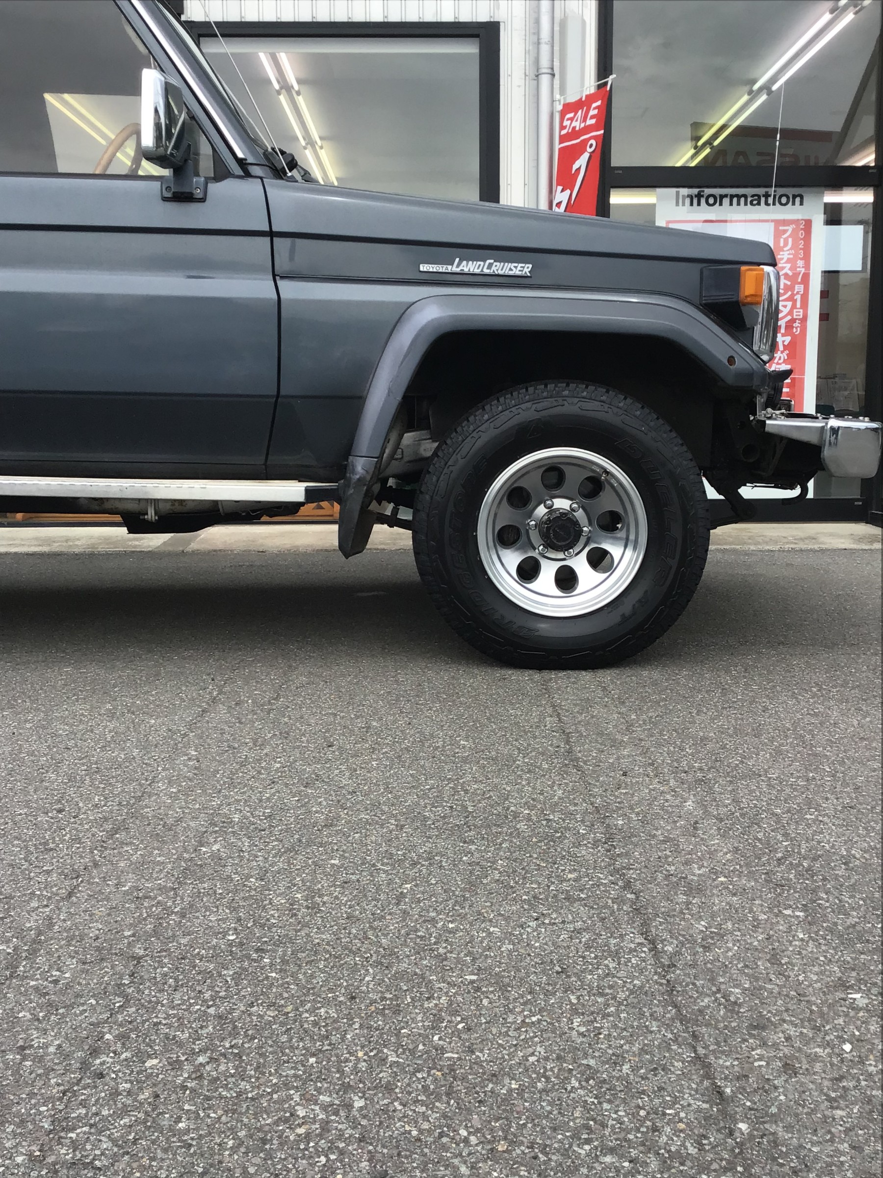 ランクル70×ジムライン タイプ2 | トヨタ ランドクルーザー ホイール 