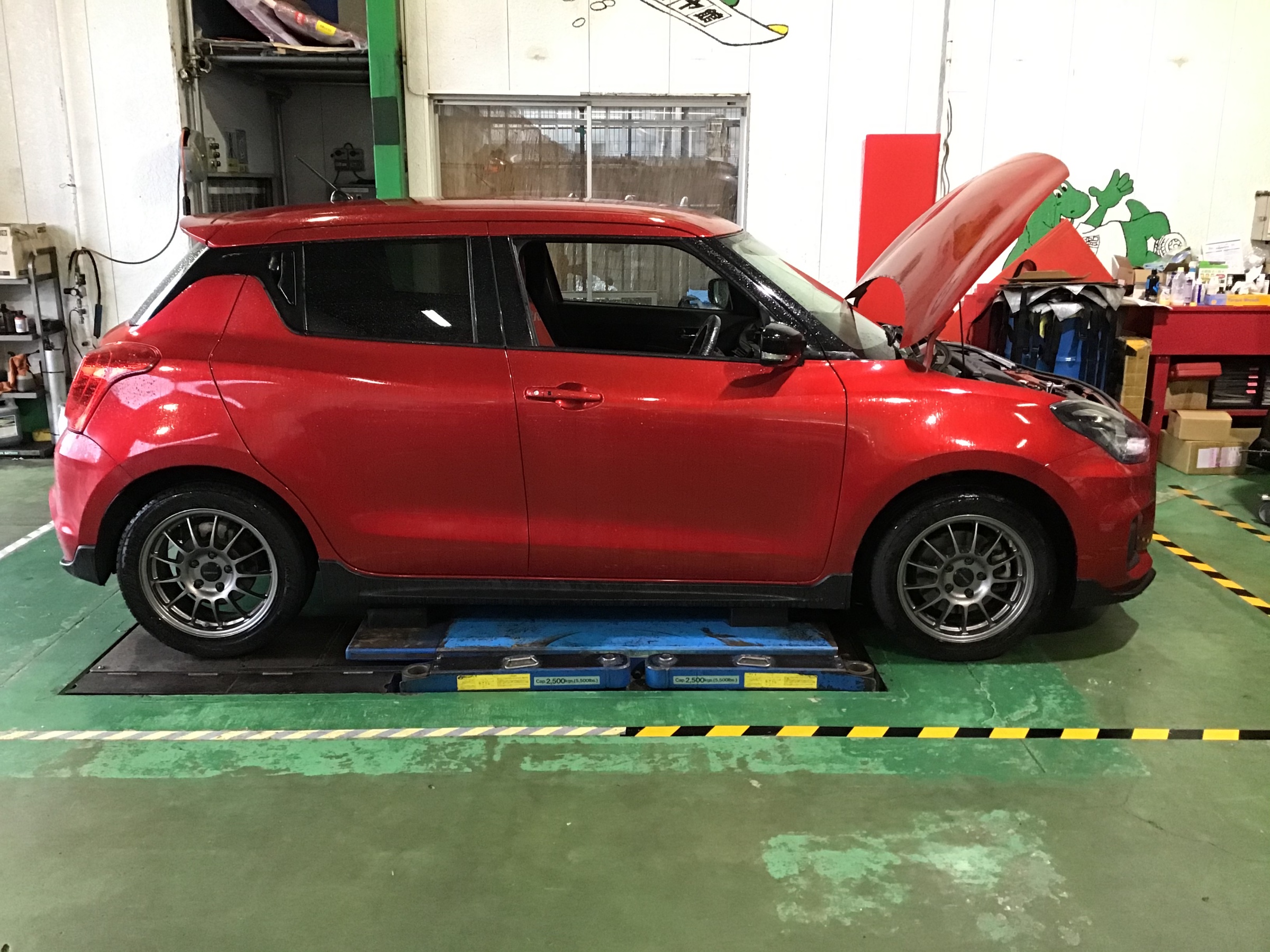 スイフトスポーツ(ZC33S) モンスタースポーツ／スプリング交換