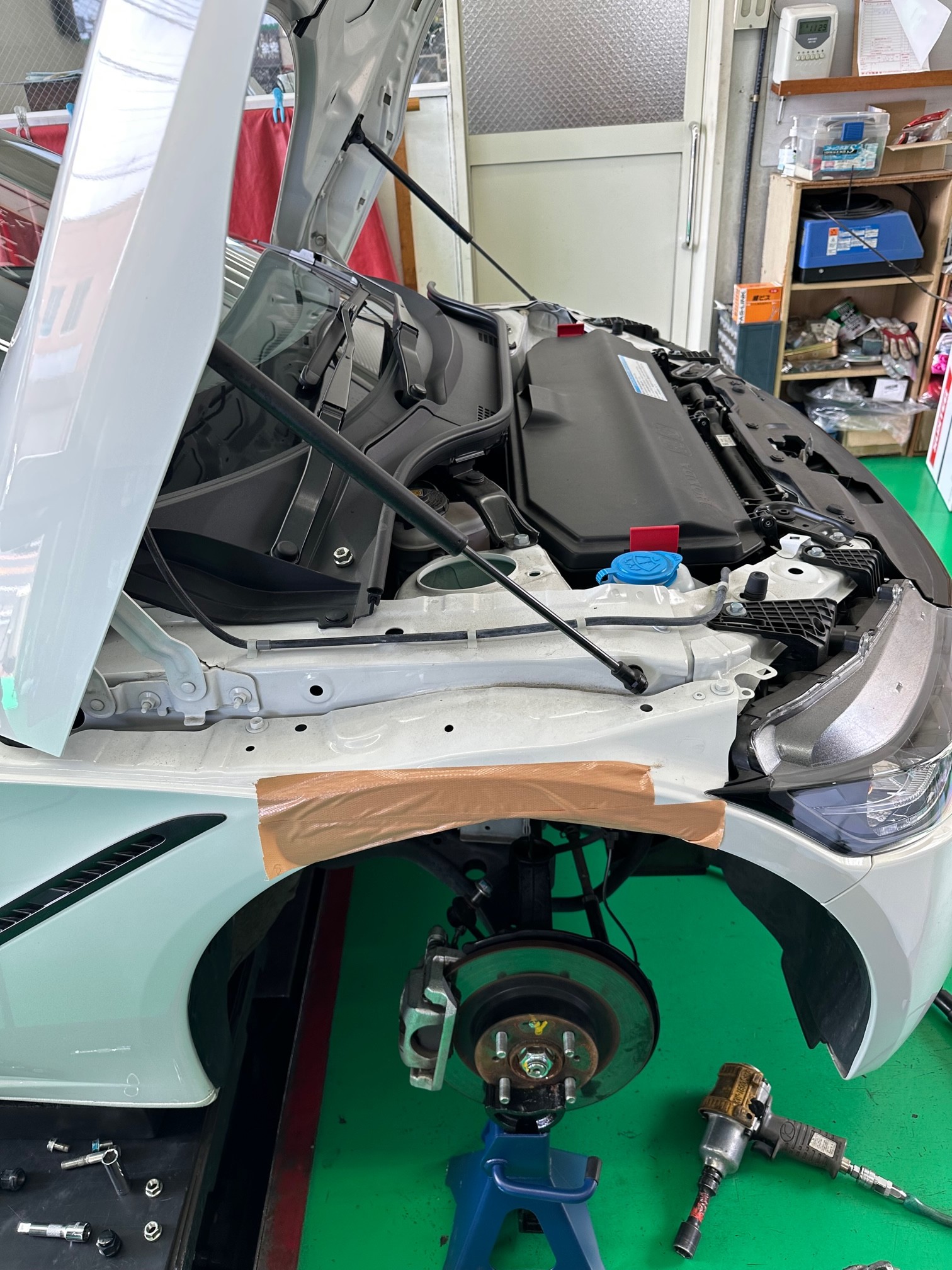 S660車高調 SHOWA Evolution極 ホンダS660 SHOWAチューニング SPORTS Evolution-極- 取付