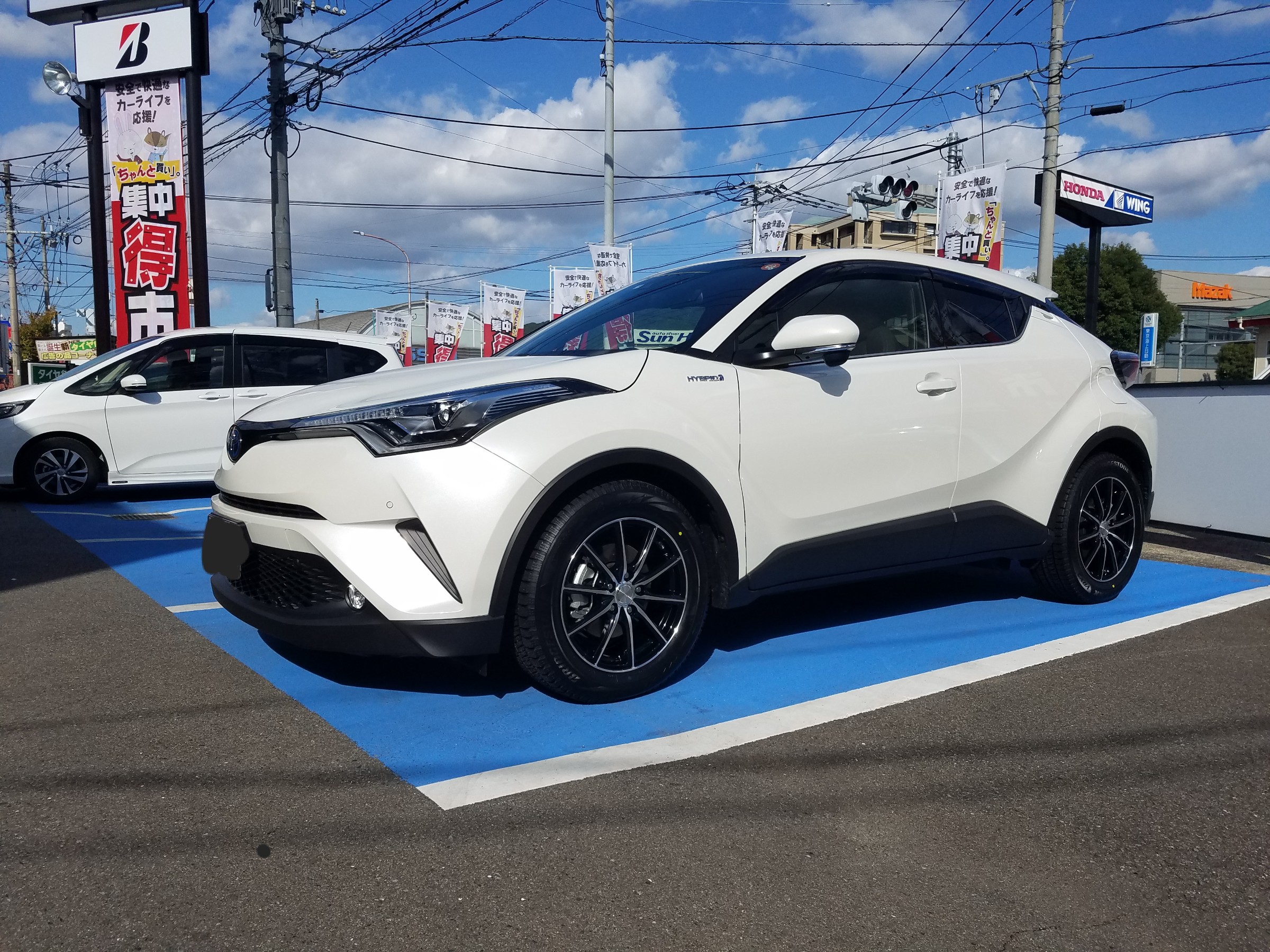 C-HR スタッドレスホイールセット取付 | トヨタ C-HR タイヤ タイヤ