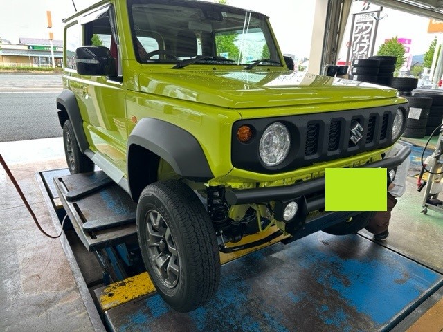 ジムニーシエラ☆新品アルミセット取り付け！ | 店舗おススメ情報