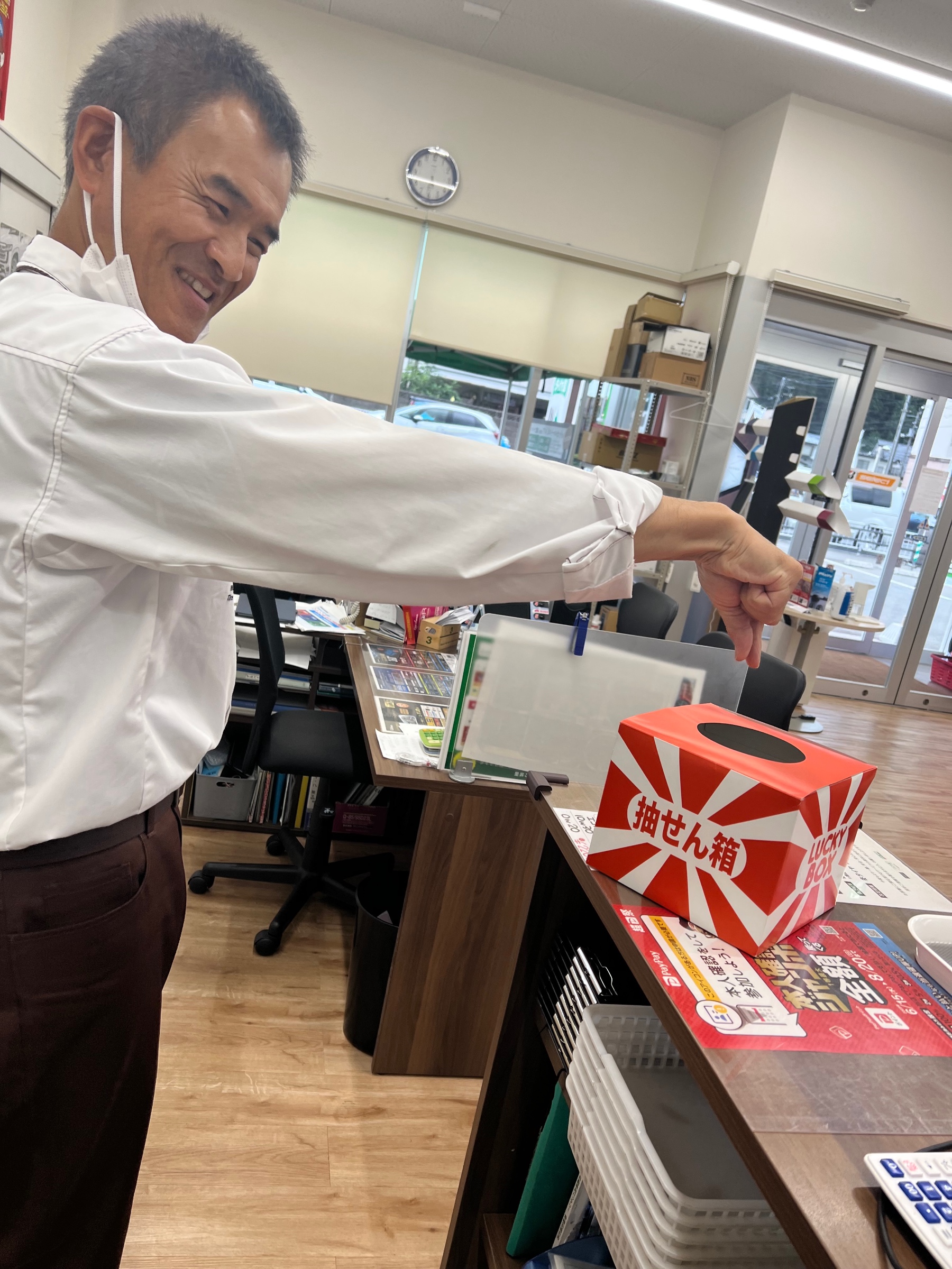スタッフ撮影です。