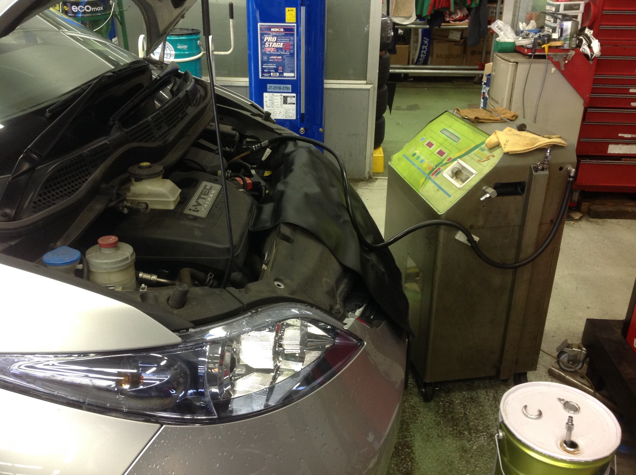 エリシオン Atf交換 ホンダ エリシオン メンテナンス商品 オイル関連 Atf交換 サービス事例 タイヤ館 三鷹 東京都のタイヤ カー用品ショップ タイヤからはじまる トータルカーメンテナンス タイヤ館グループ