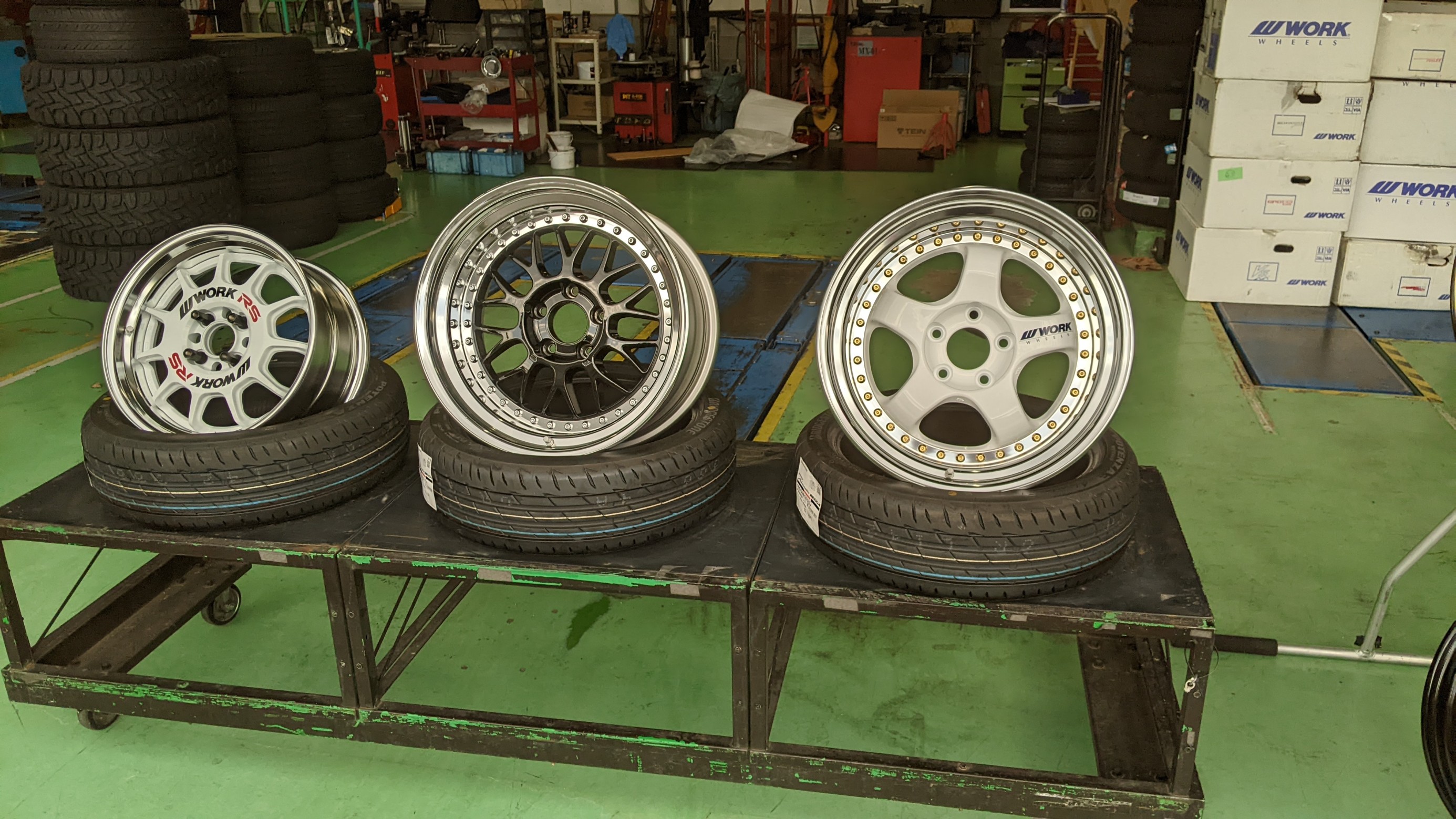 ワーク イベント用ホイール入荷！！ WORK | 店舗おススメ情報 | タイヤ