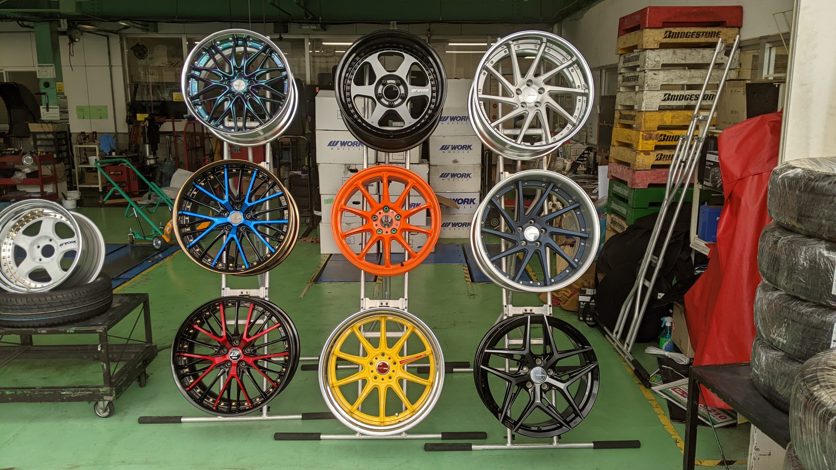 ワーク イベント用ホイール入荷！！ WORK | 店舗おススメ情報 | タイヤ