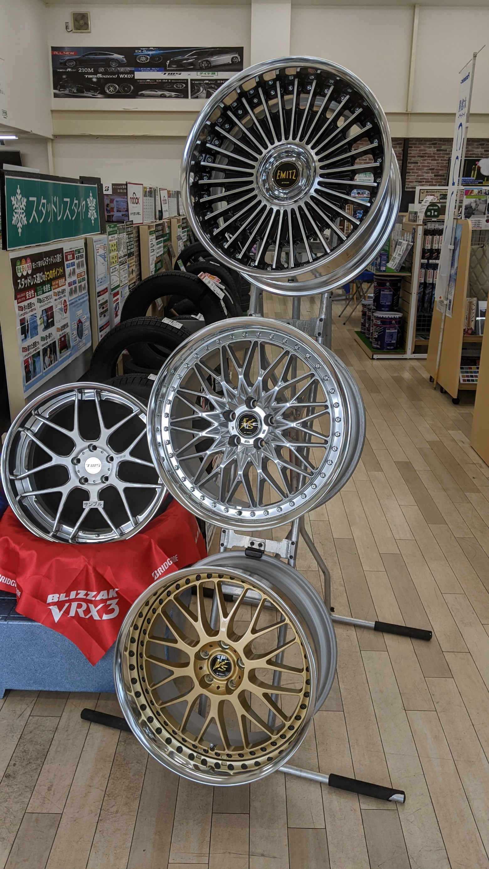 ワーク イベント用ホイール入荷！！ WORK | 店舗おススメ情報 | タイヤ