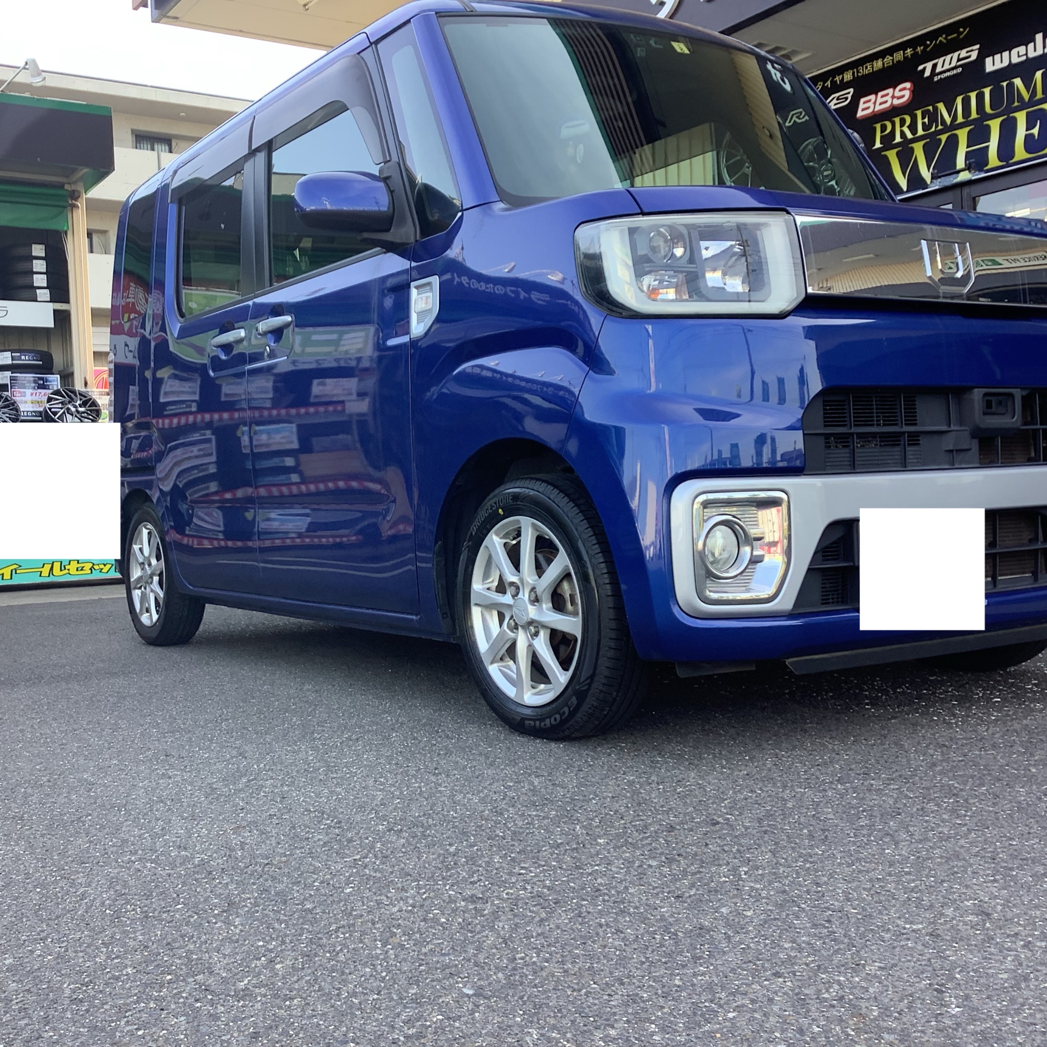 ウェイク　タイヤ交換