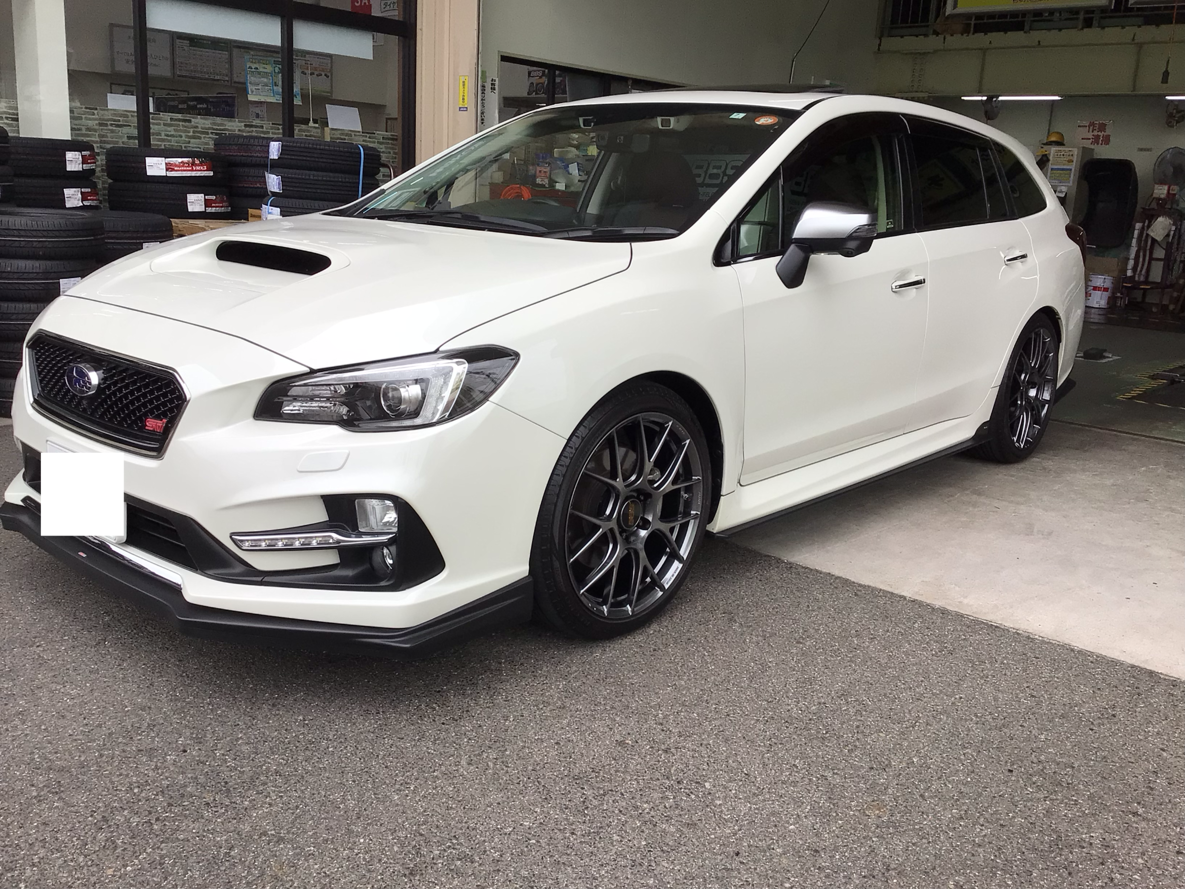 BBS アルミホイール【SUBARU レヴォーグSTI】装着編 | 店舗お