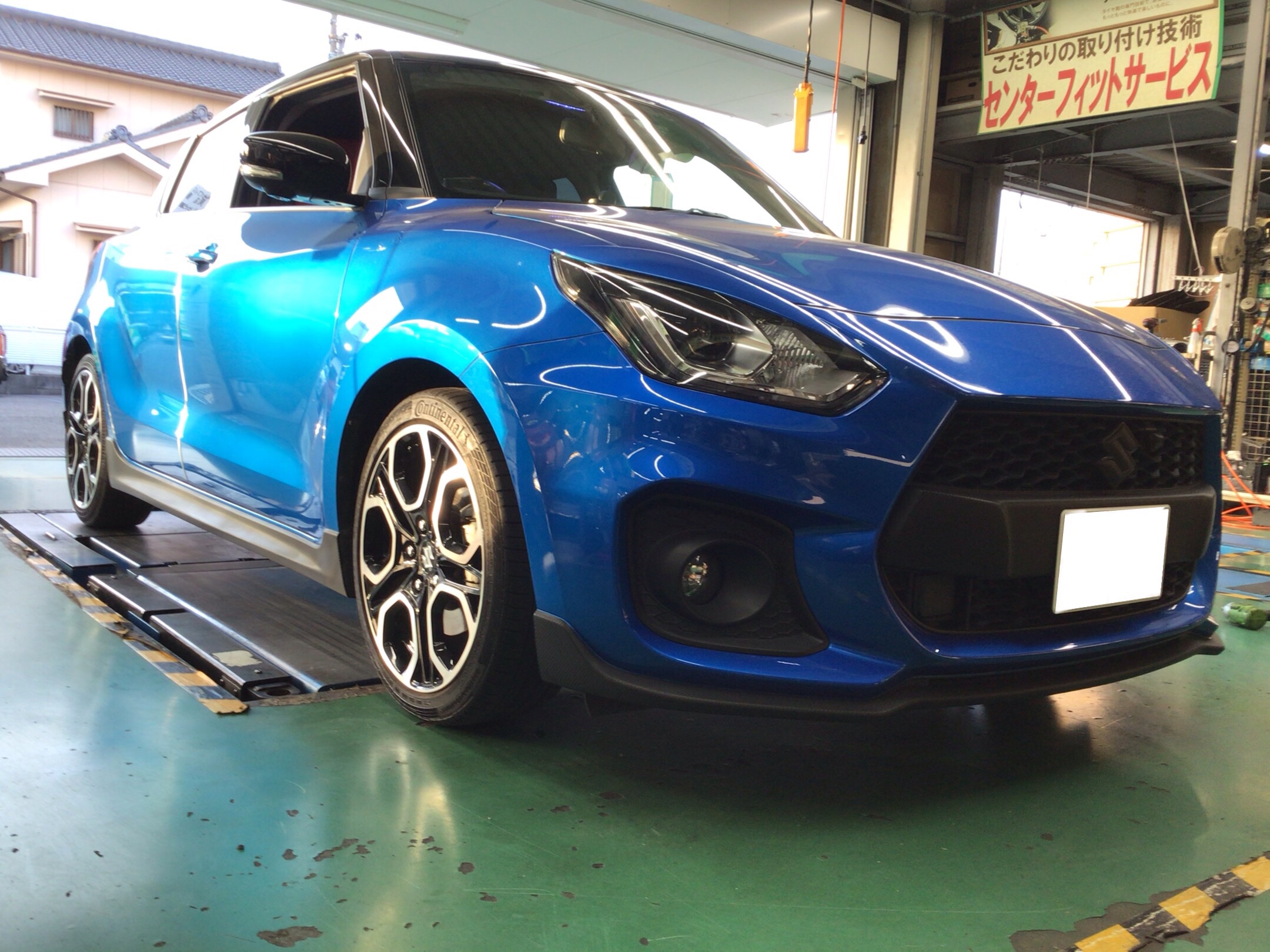 スズキ・スイフトスポーツ】足廻り交換作業（RSR Ti2000