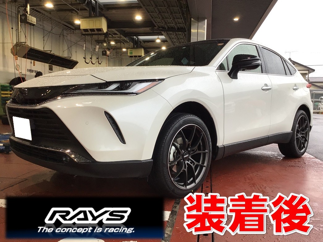 ☆グループ店装着事例☆20インチへインチアップ！TOYOTAハリアー