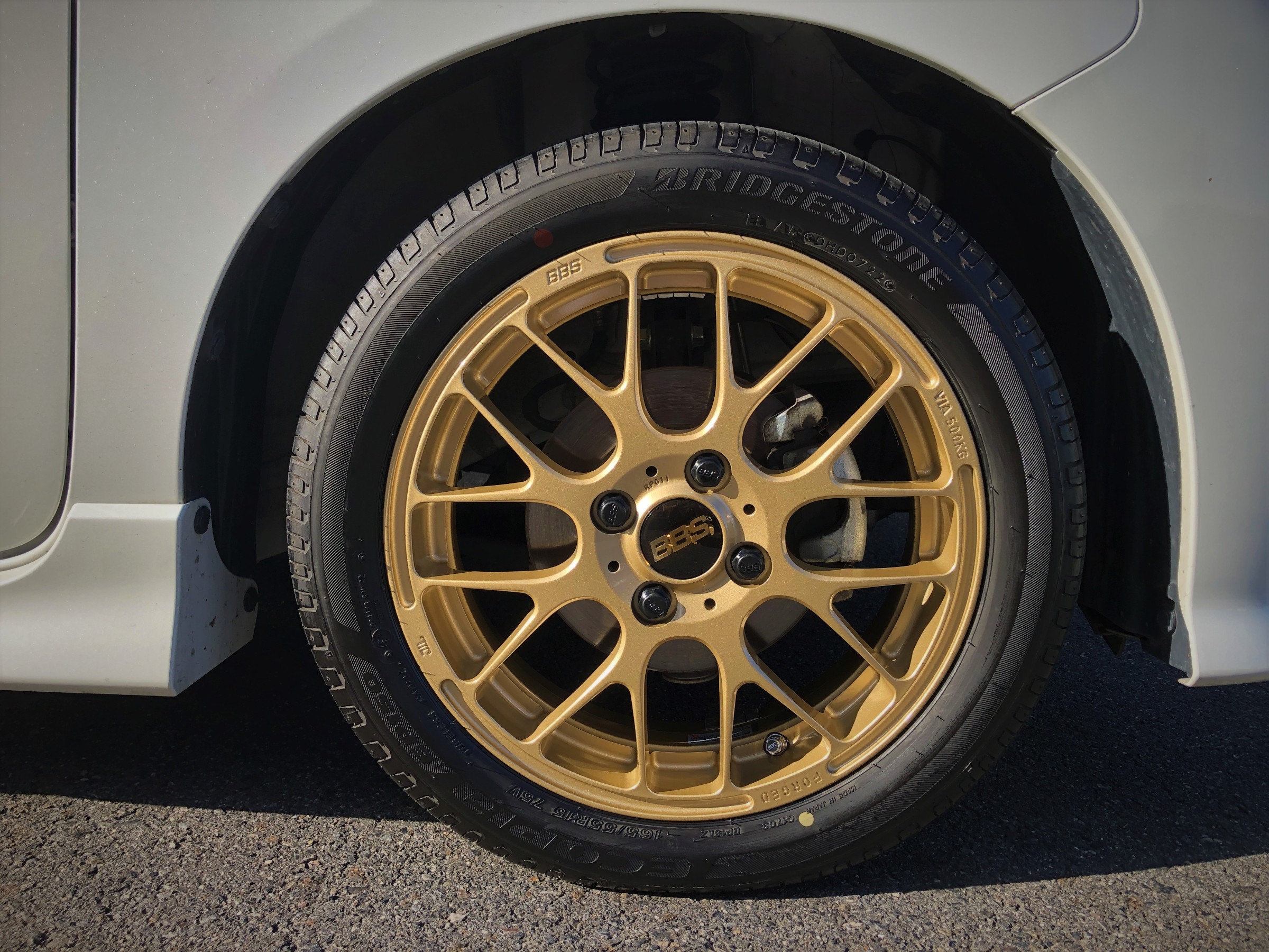 タイヤ・ホイール YBS MAD CROSS GRACE 14x4.5J 4/100 +45 ブロンズ BRC/BK MUDSTAR