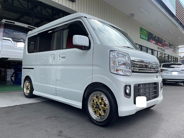WORK エクイップ03 かなりシブイこの仕上がり！車高調で大人の