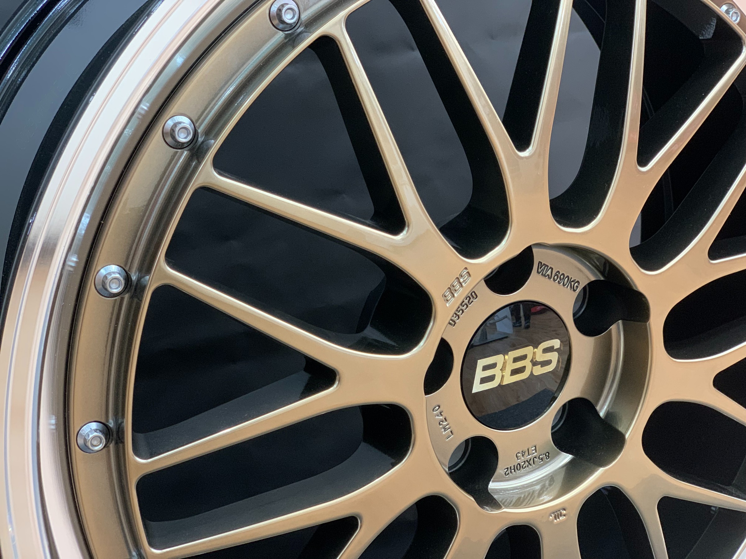 BBS VIA 690KG アルミホイールタイヤ付き - 千葉県の家電