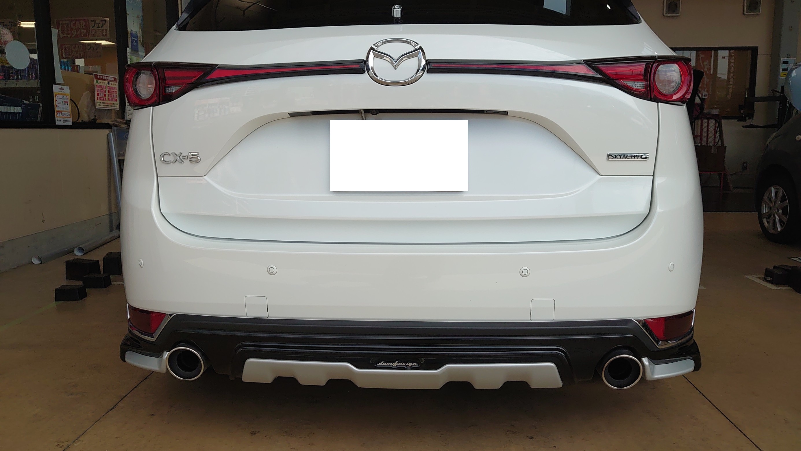 マツダ CX-5 KE2AW 社外マフラー BRITZ NUR-SPEC VSR