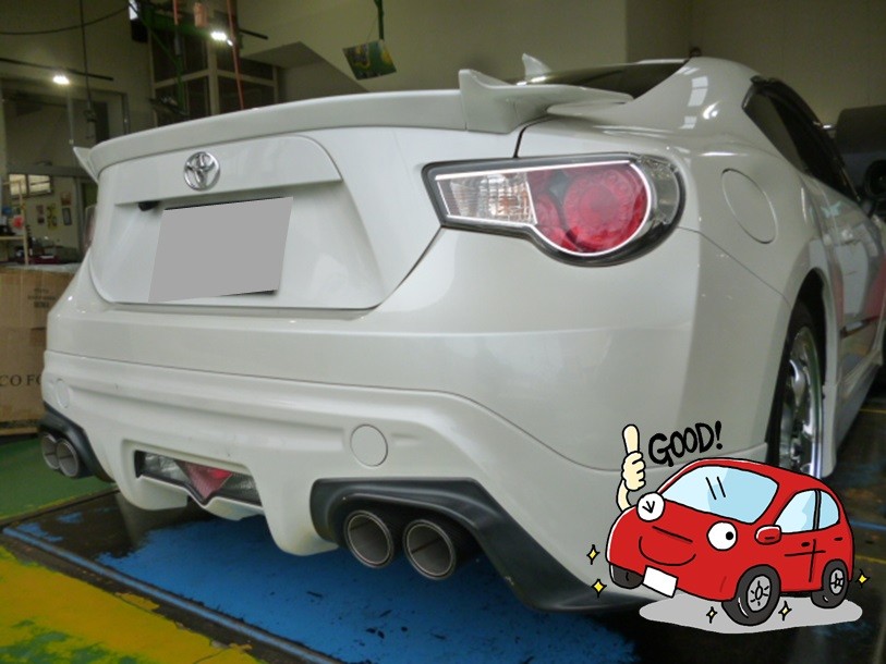 86 前期 TRDマフラー トヨタ86(ZN6系)用マフラー・ハイレスポンスマフラーVer.R TRD