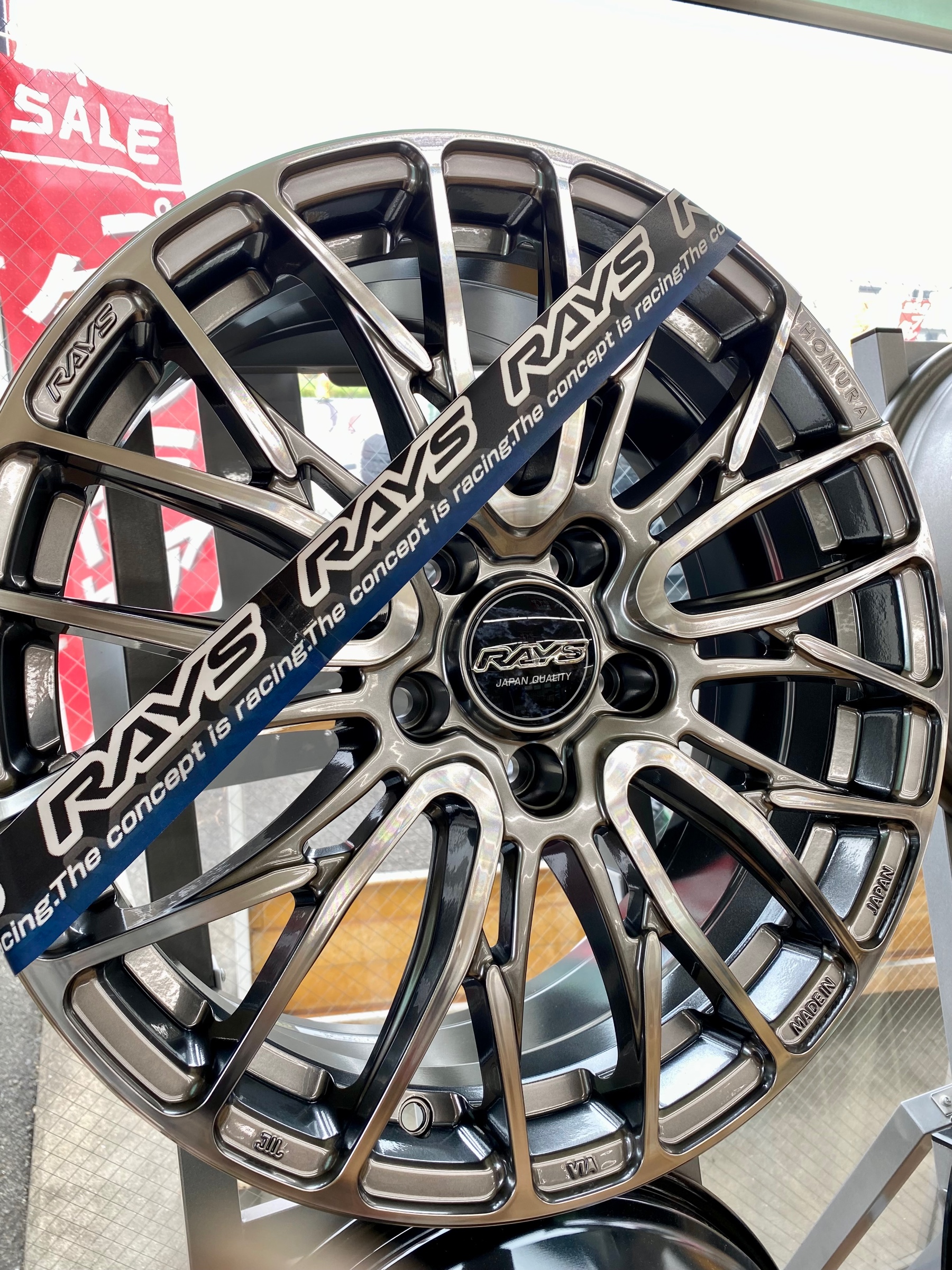 RAYS No.1ショップ！「RAYS HOMURA 2X10BD」アルミホイール在庫情報！ スタッフ日記 タイヤ館 小松島 徳島