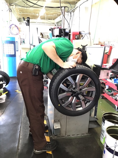 岩国　タイヤ交換