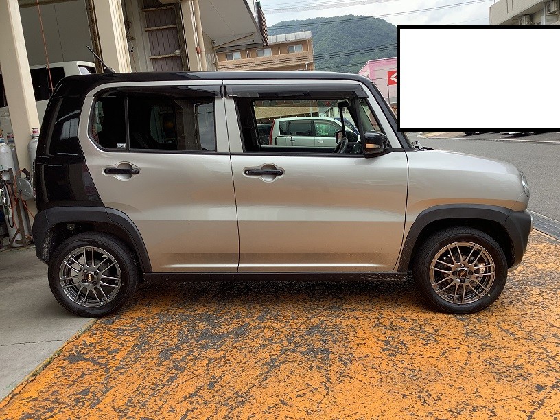 スズキ ハスラー BBS RE-L2 165/60R15 レグノ 取付