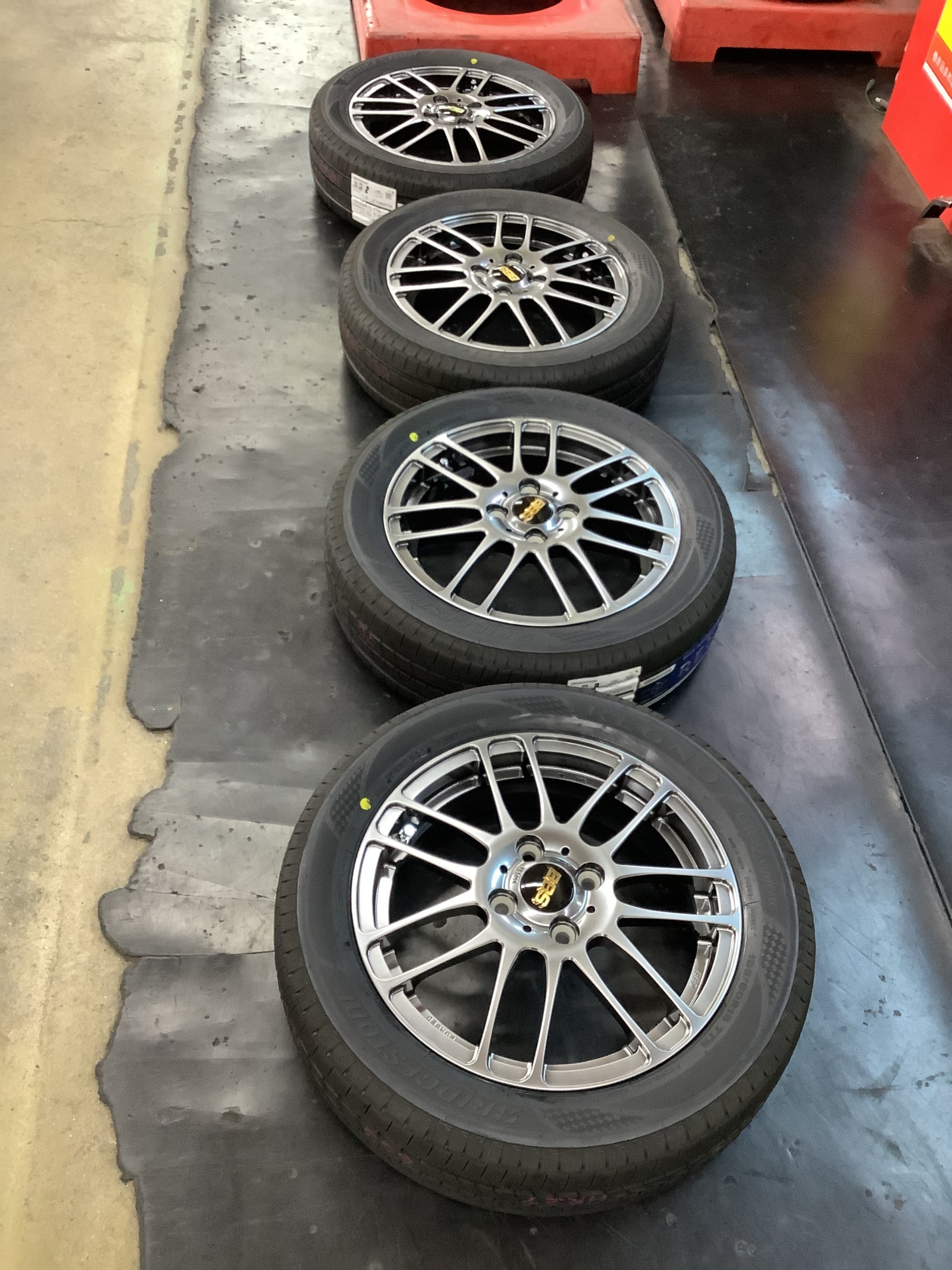 スズキ　ハスラー　BBS　RE-L2　165/60R15　レグノ　取付　