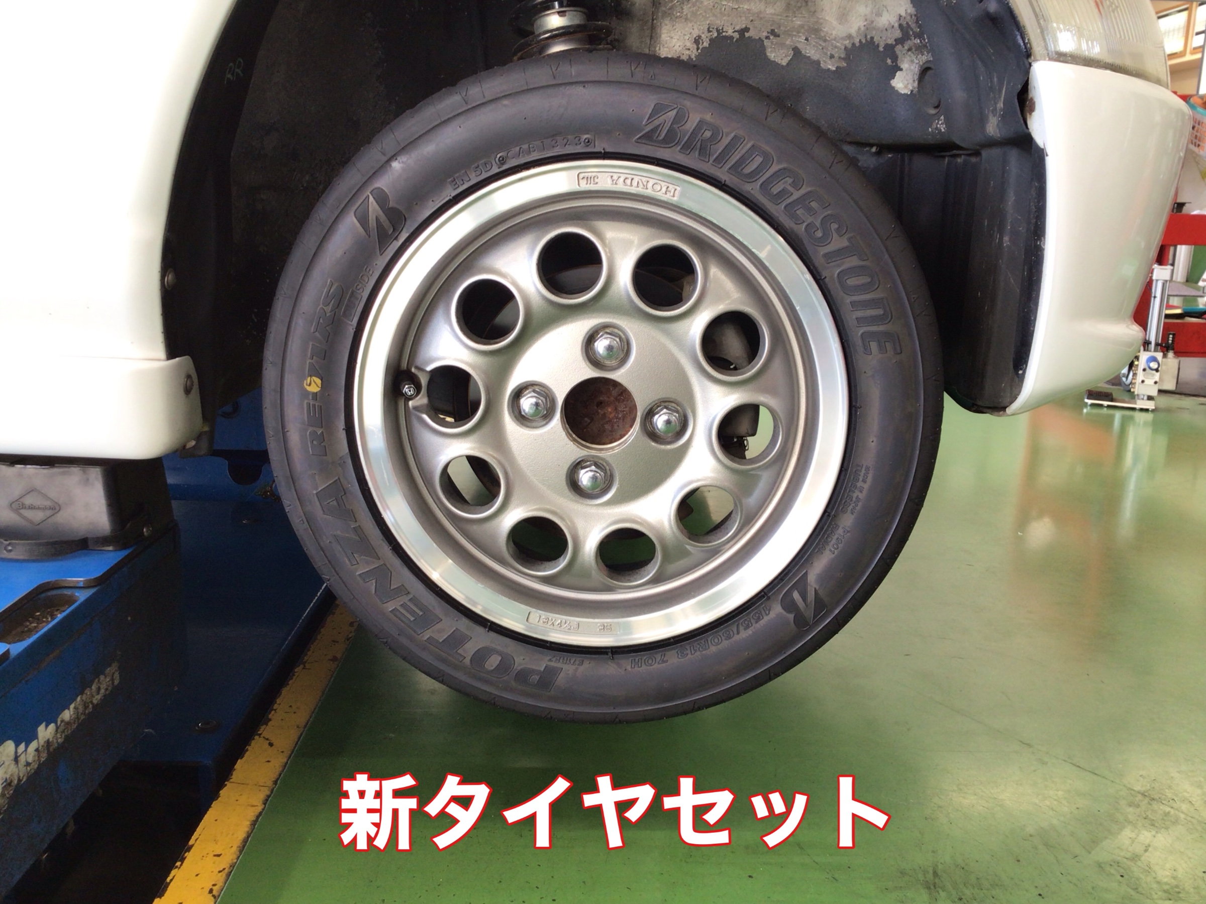 ホンダ ビート ホイール&タイヤ 2024年式タイヤ ホンダビート】ホイール総入れ替え「タイヤ装着編」｜快傑