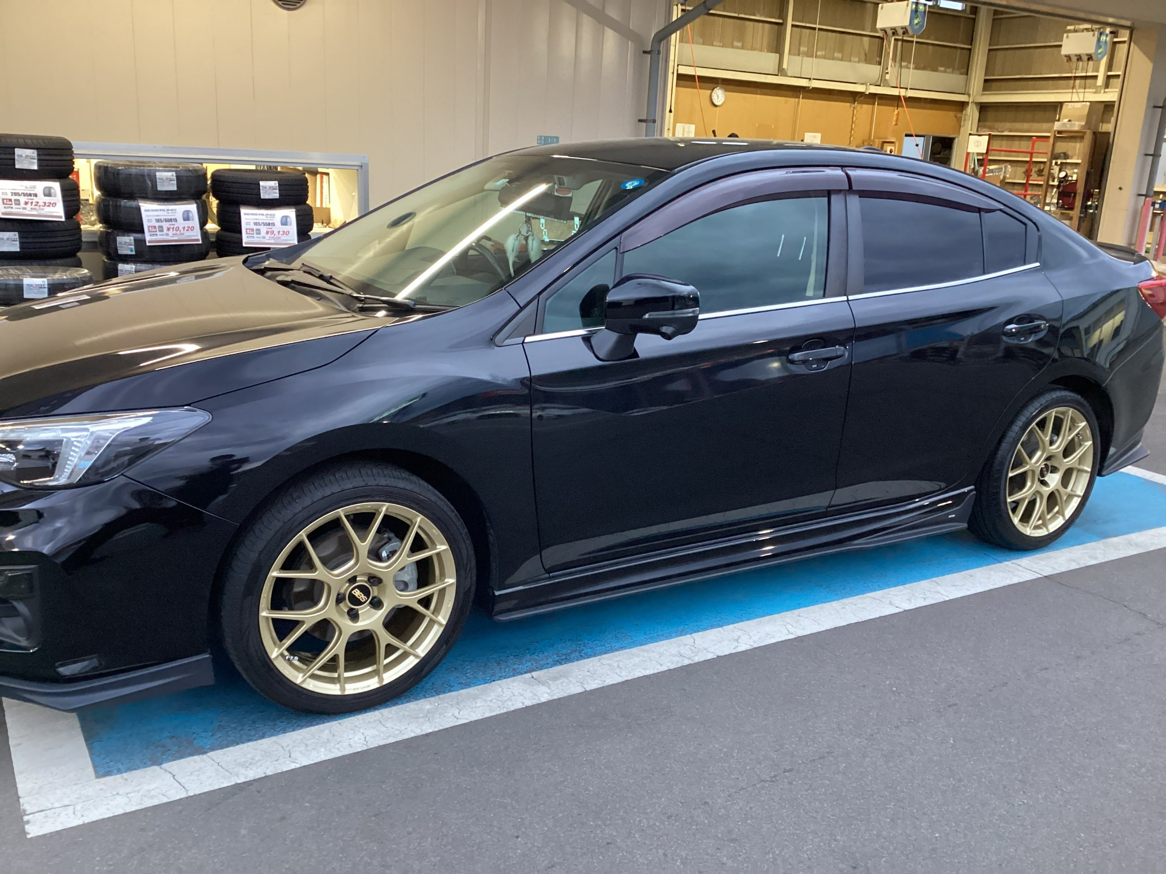 インプレッサG4 GK7 × BBS RE-V7 | 店舗おススメ情報 | タイヤ館