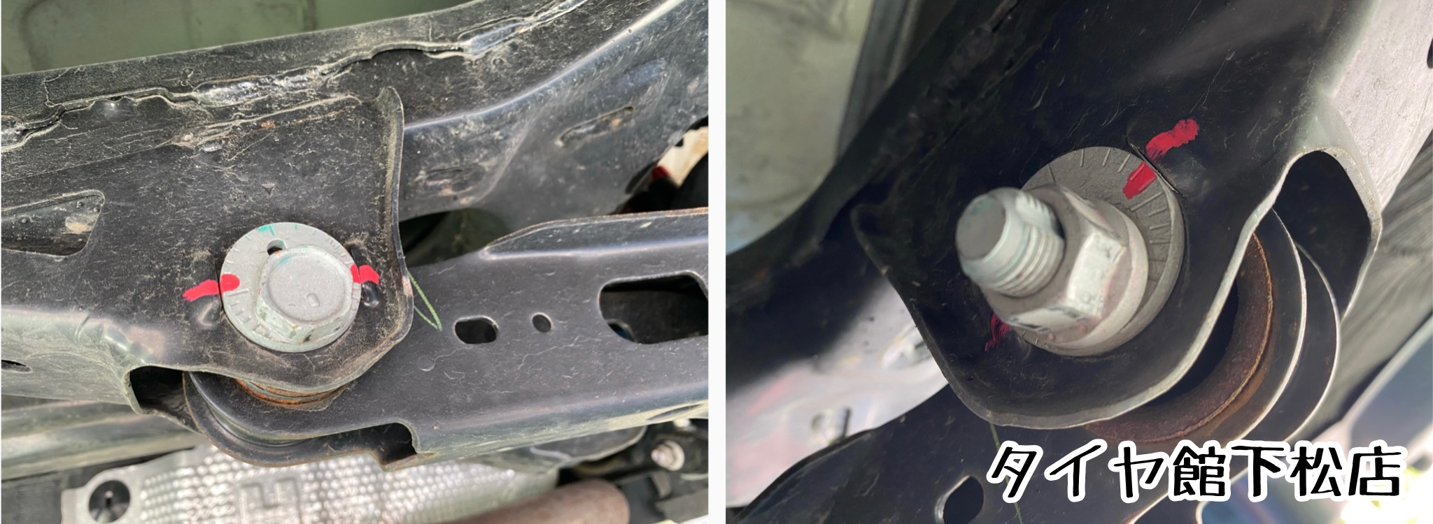 ブリヂストン　タイヤ館下松店　タイヤ交換　オイル交換　バッテリー交換　ワイパー交換　エアコンフィルター交換　アライメント調整　トヨタ　カムリ　車高調　ブリッツ　アルミホイール　バドックス　ロクサーニ