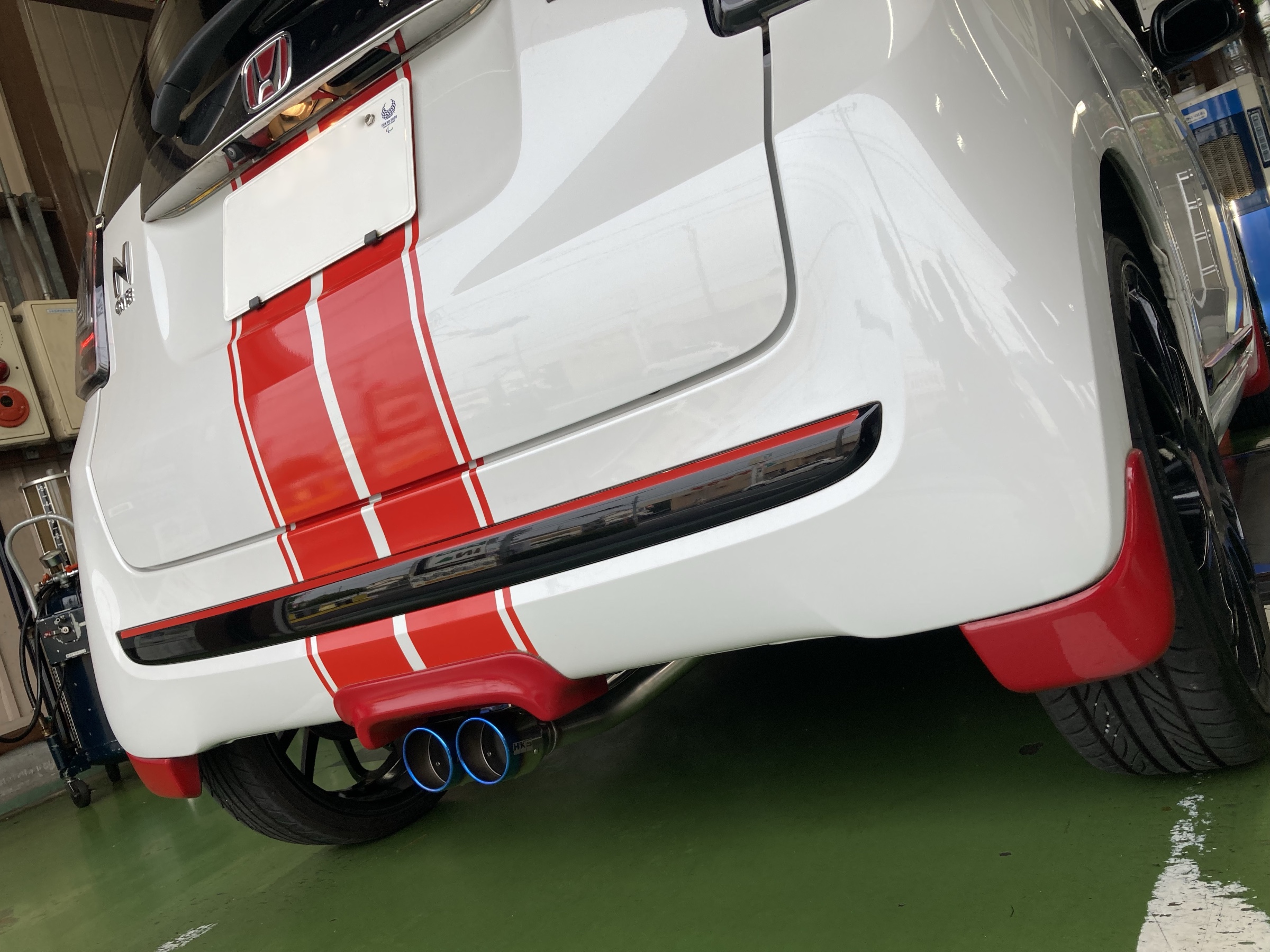 ホンダN-ONE HKSマフラー センター出し Cool Style：N-ONE