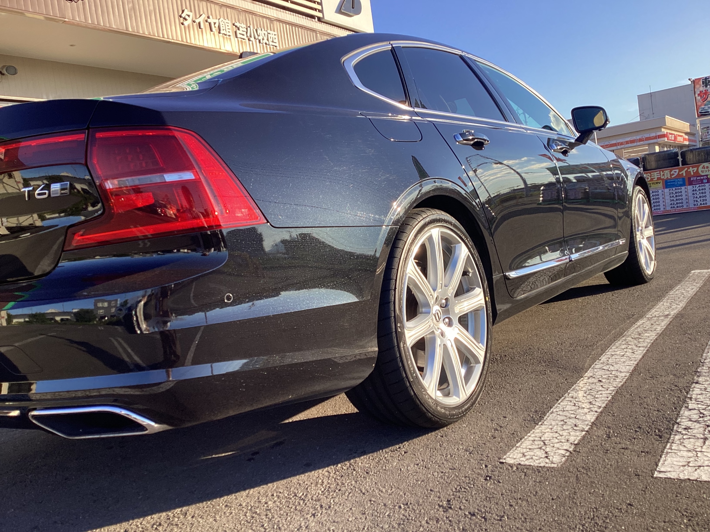 ボルボ S90 ポテンザS007A 装着 | 店舗おススメ情報 | タイヤ館