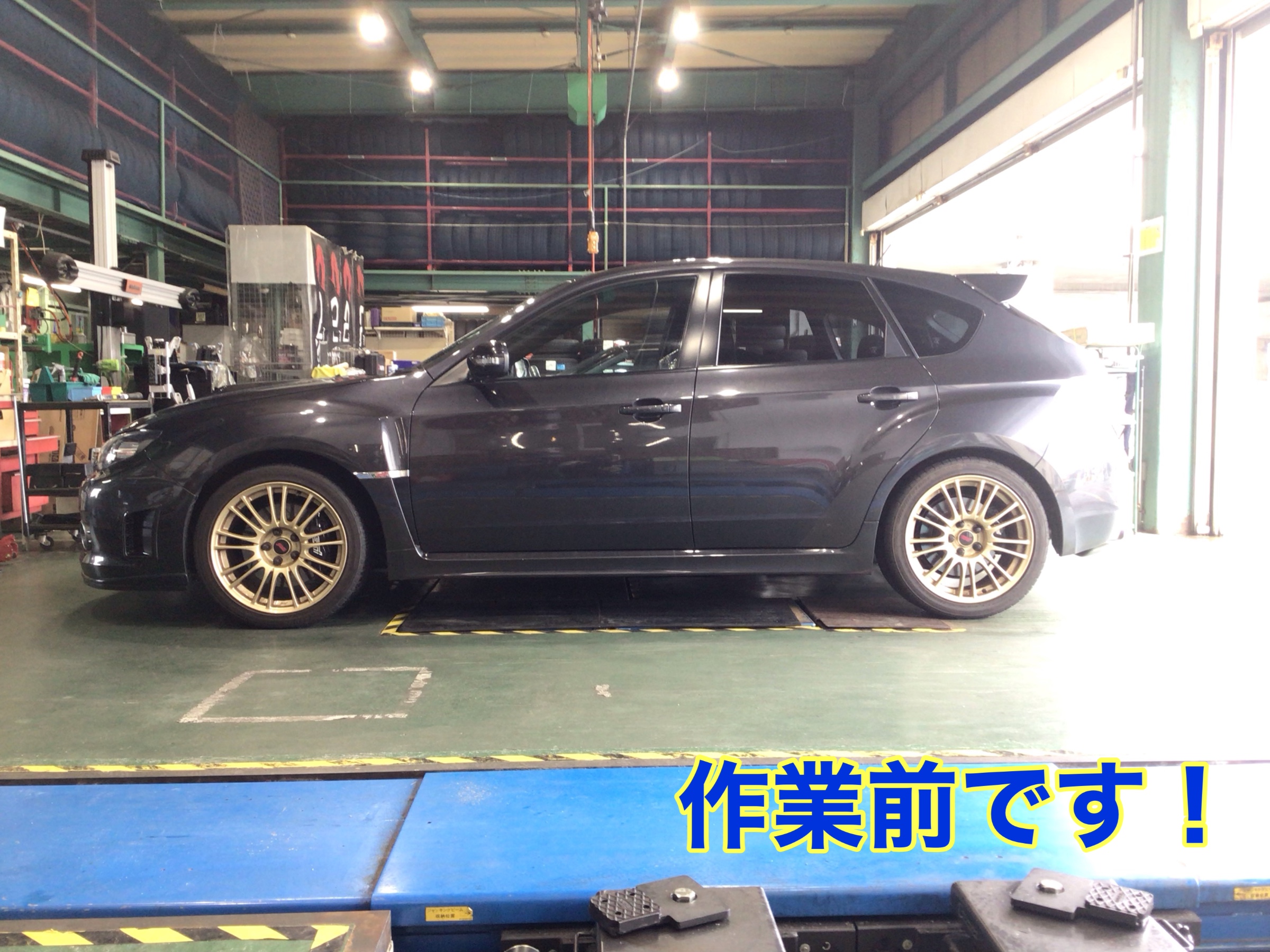 ローダウンでお車をカッコよく！スポーティに！『インプレッサ