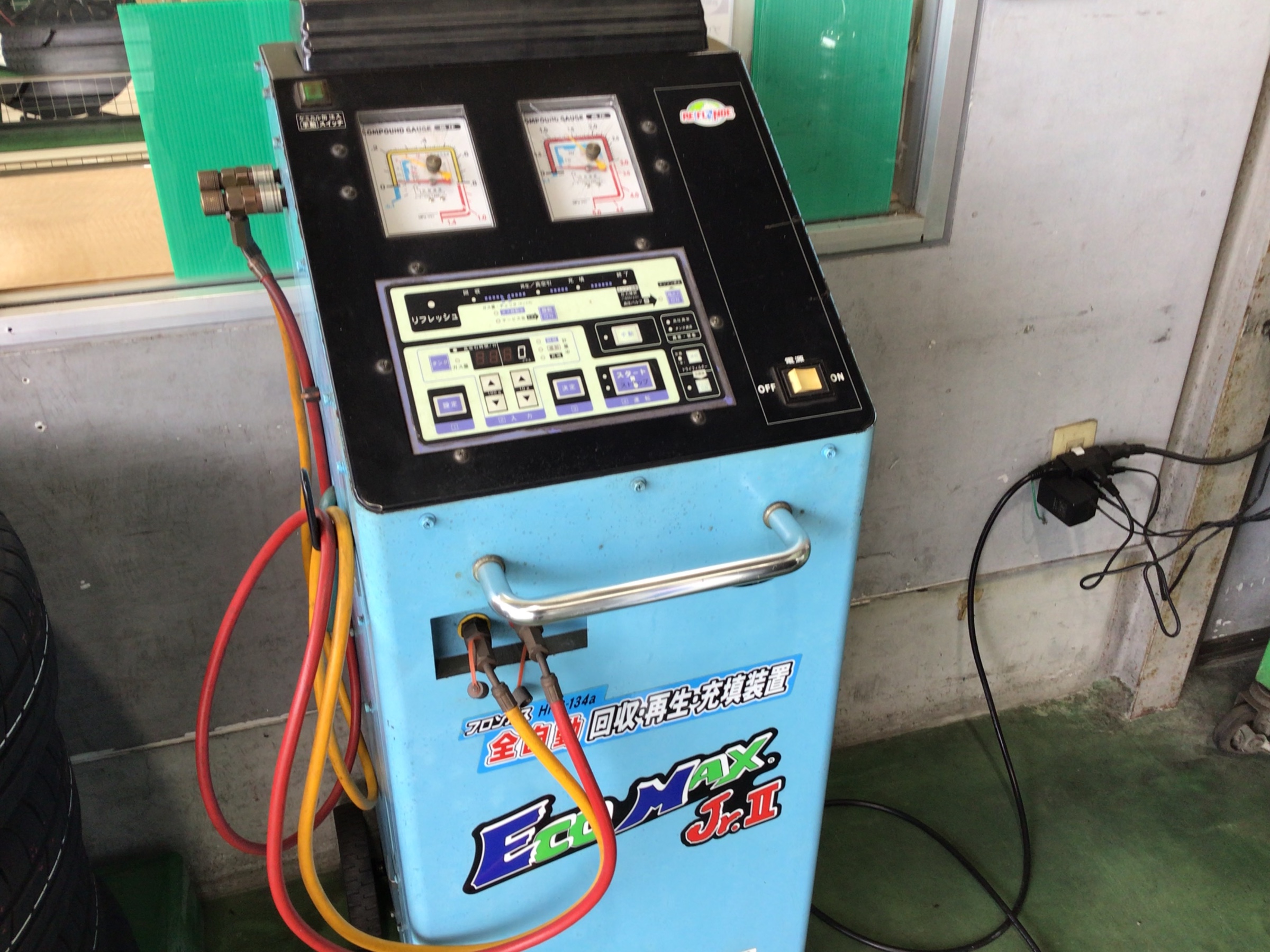 福山　車　エアコン